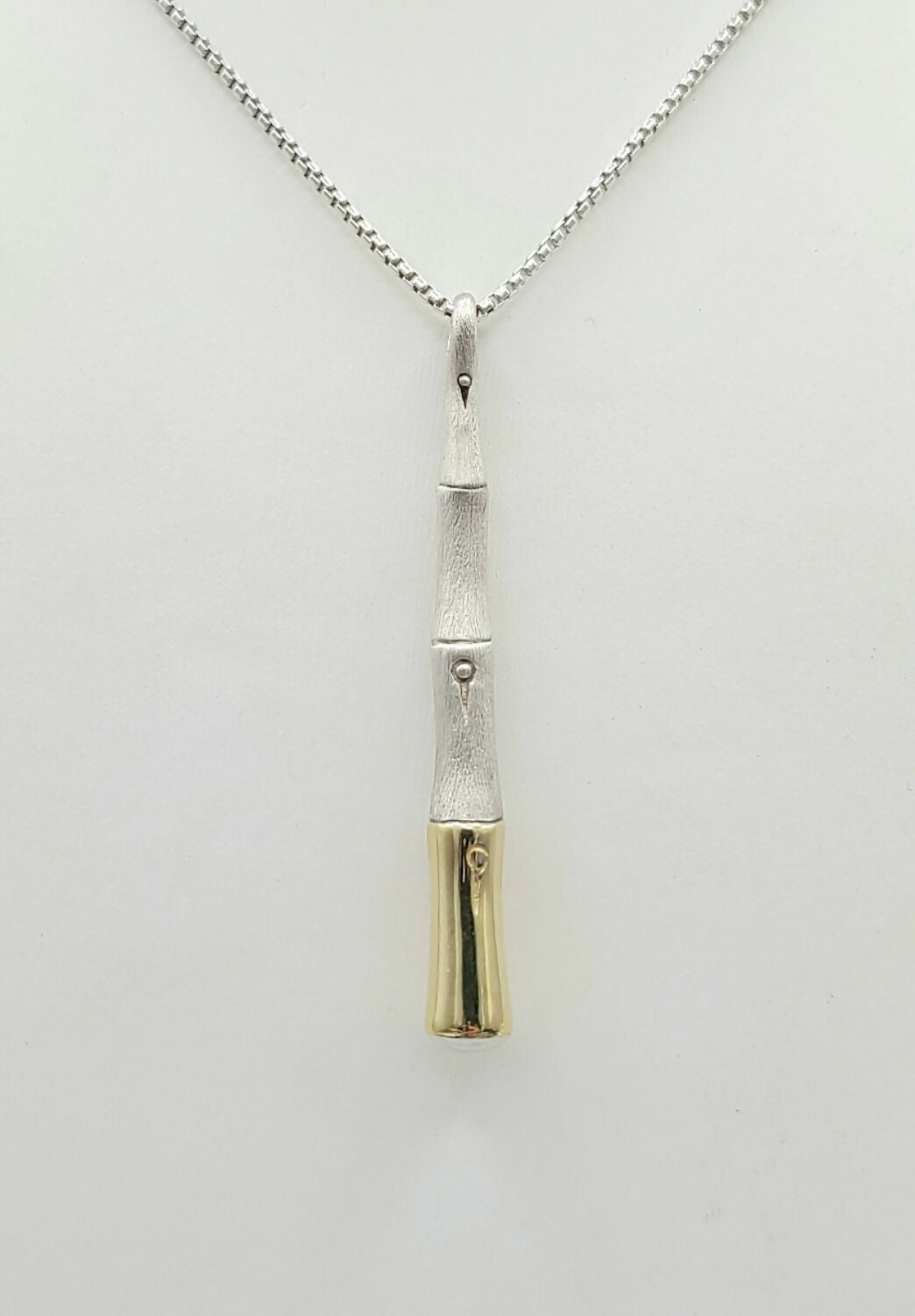 John Hardy Bamboo Pendant Necklace Gold & Silver、mySite、hinf8tx79