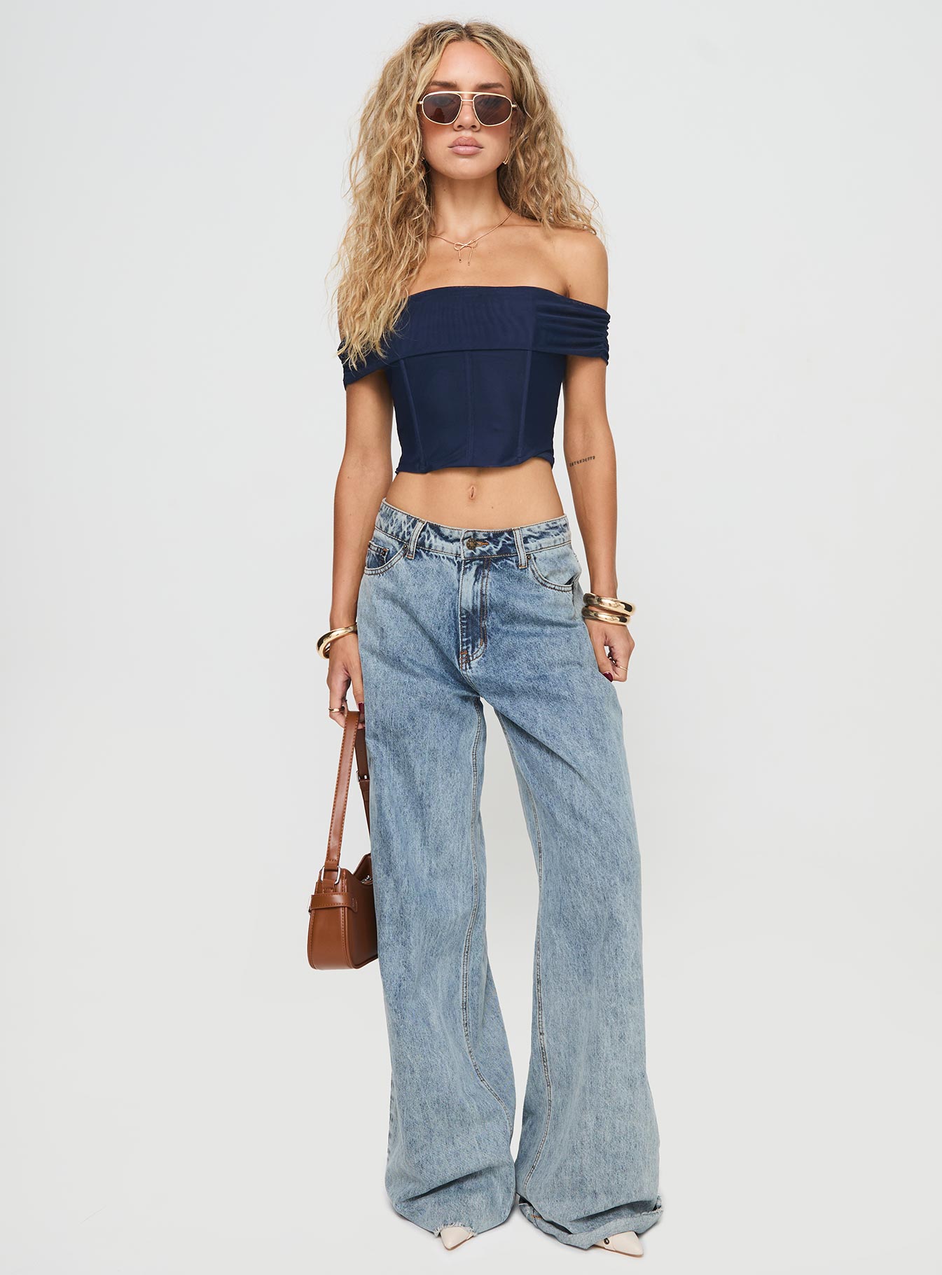 Thoughts Of You Top Blue、mySite、solidvoid