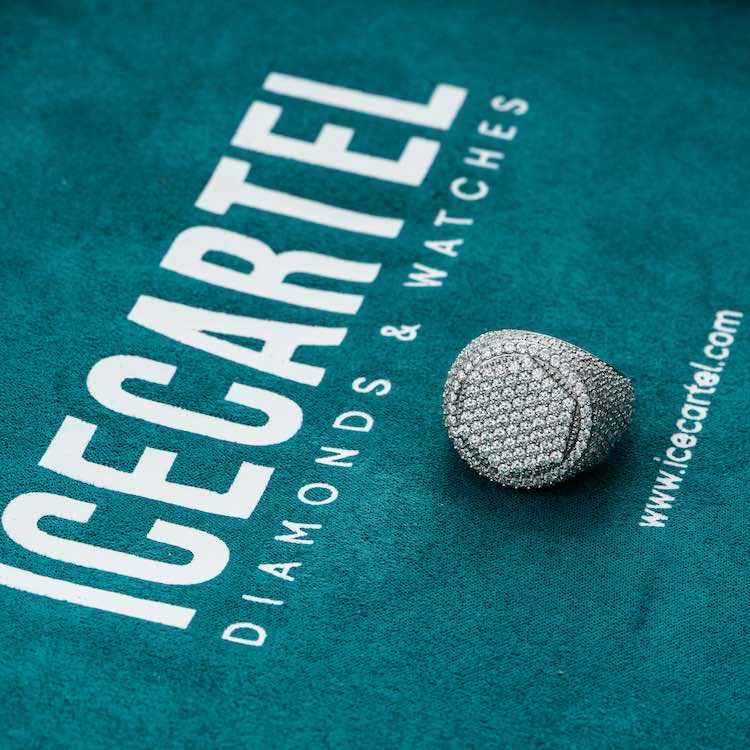 Moissanite Hexagon Signet Ring 14K Gold、mySite、hinf8tx79