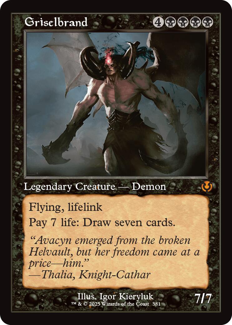 Griselbrand (Retro Frame) Innistrad Remastered、mySite、waistdrama