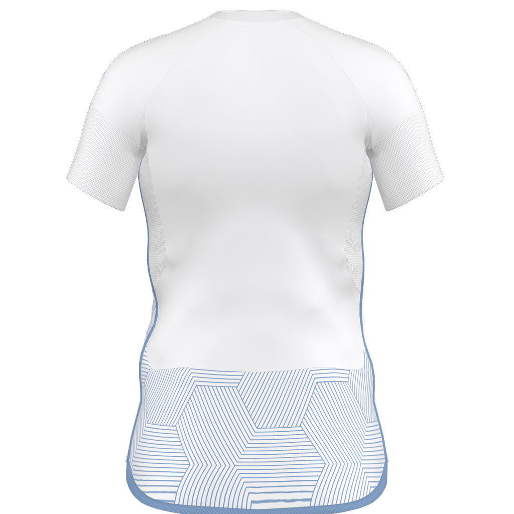 adidas Women's Competition 25 Custom Jersey (EBU) - White、mySite、noshort