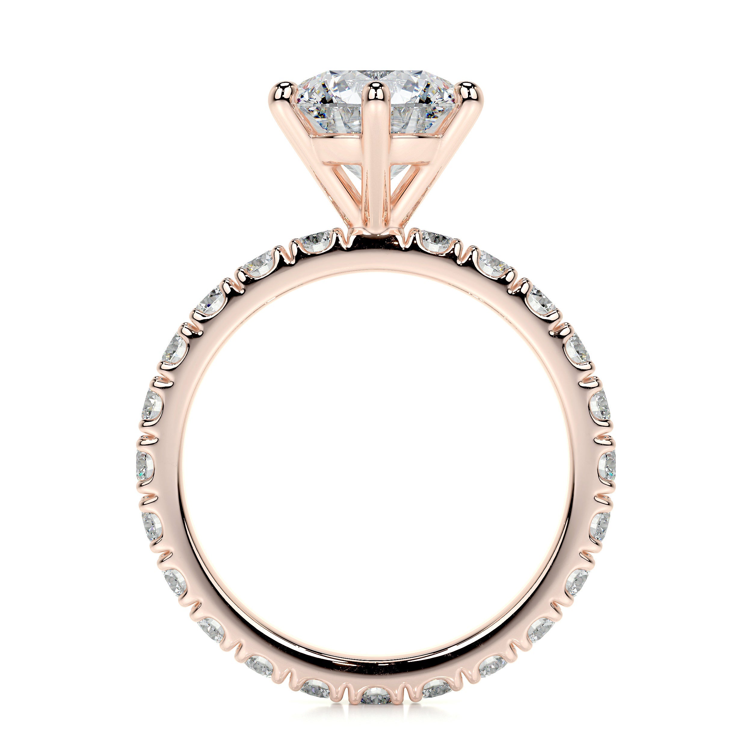 Jane Lab Grown Diamond Ring -14K Rose Gold、mySite、hinf8tx79