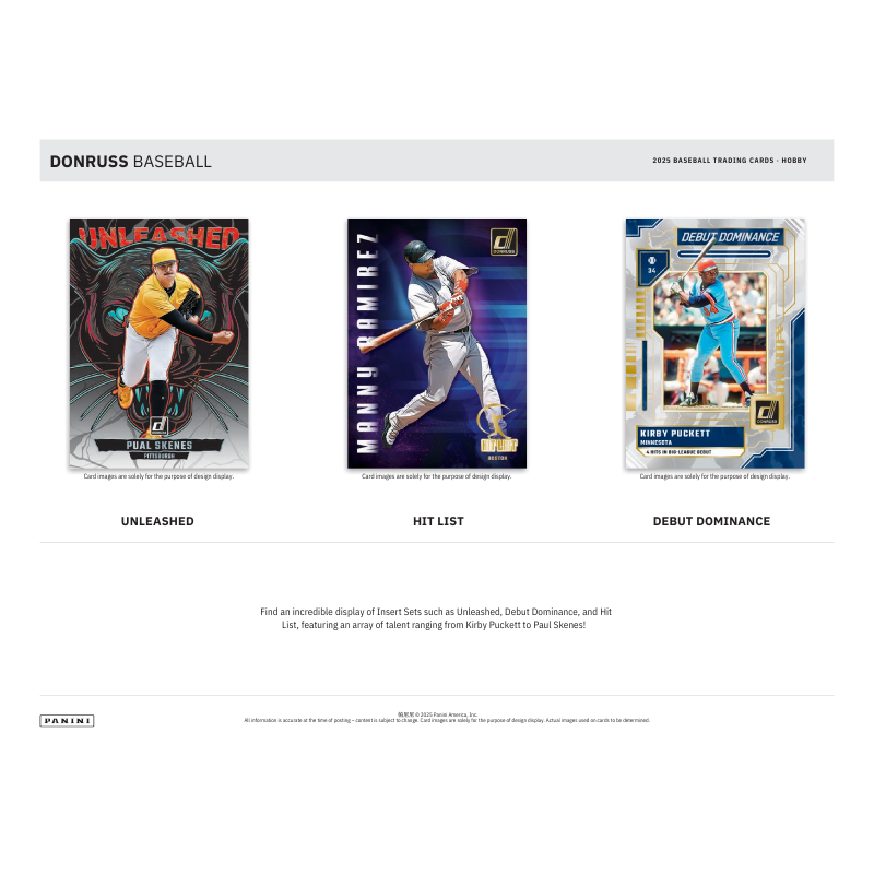 2025 Panini Donruss Baseball Hobby Box、mySite、waistdrama