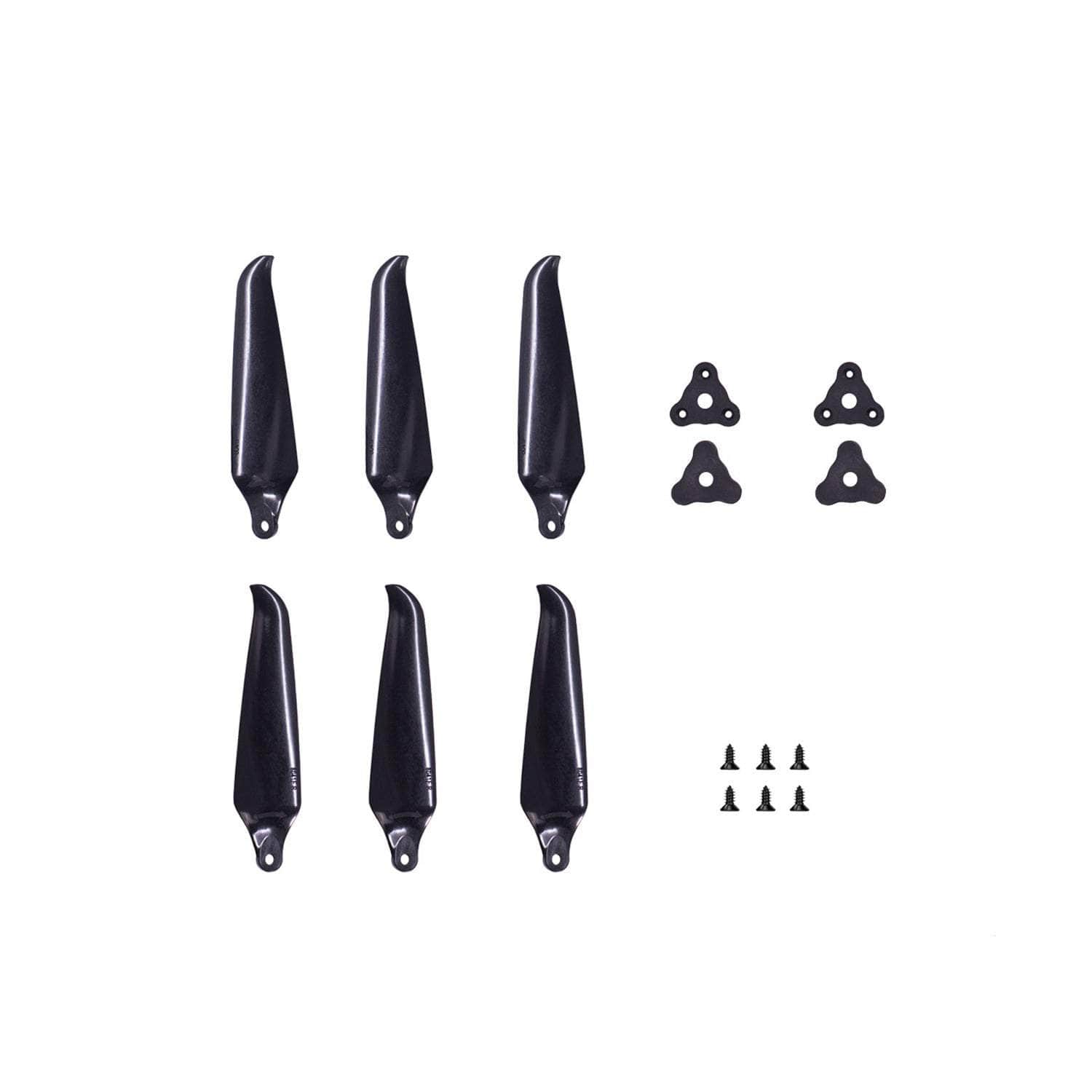  Gemfan F8041 Folding 3-Blade Propeller (Set of 2) - Black、mySite、merchandisen