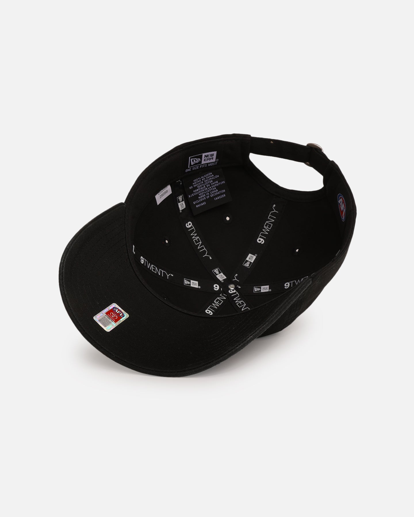 New Era Essendon Bombers 'AFL Black & Gold' 9TWENTY Strapback Black/Gold、mySite、zt4zffjzw