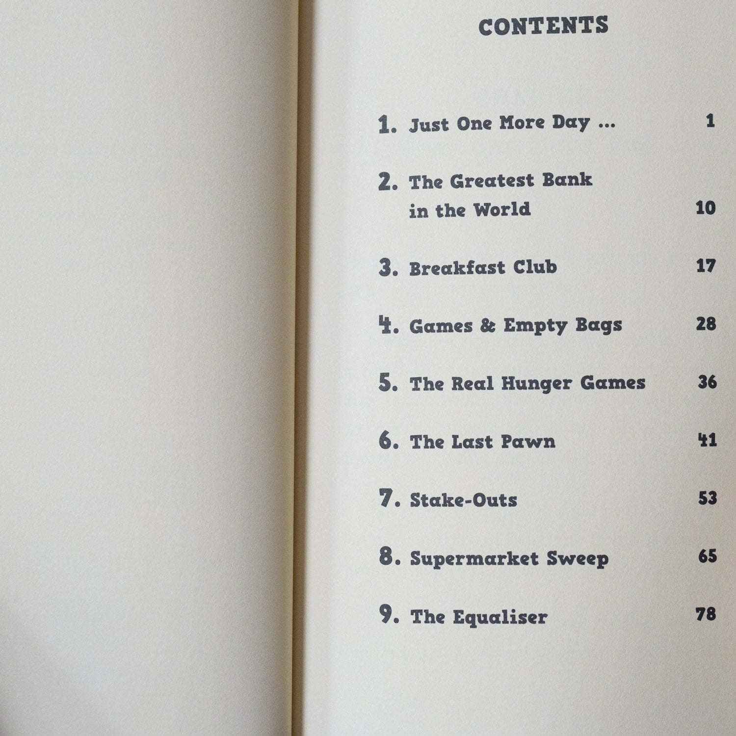 The Great Food Bank Heist、mySite、topwebapps