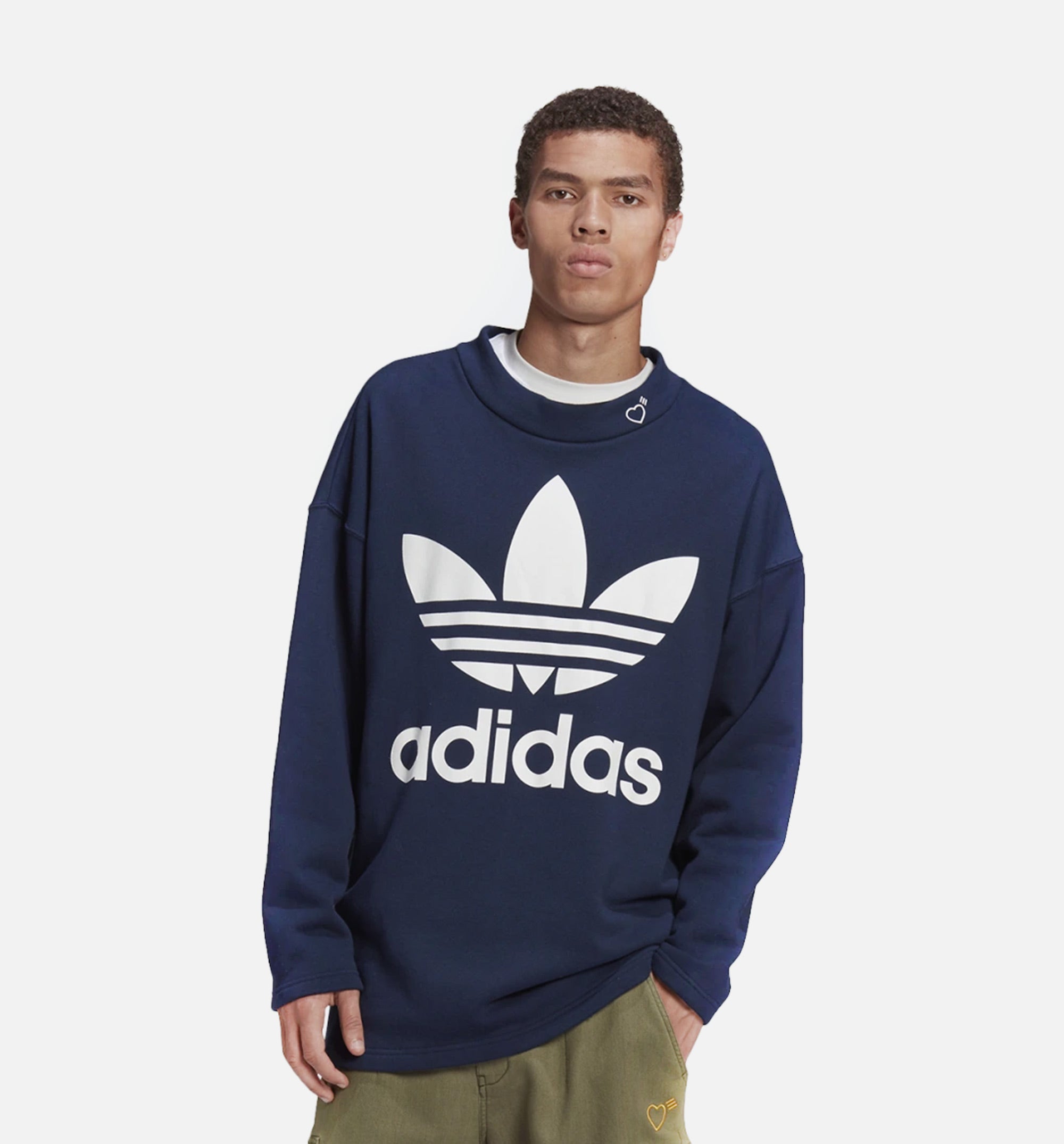 Human Made Sweat Shirt Mens Crewneck - Navy、mySite、dreamappss