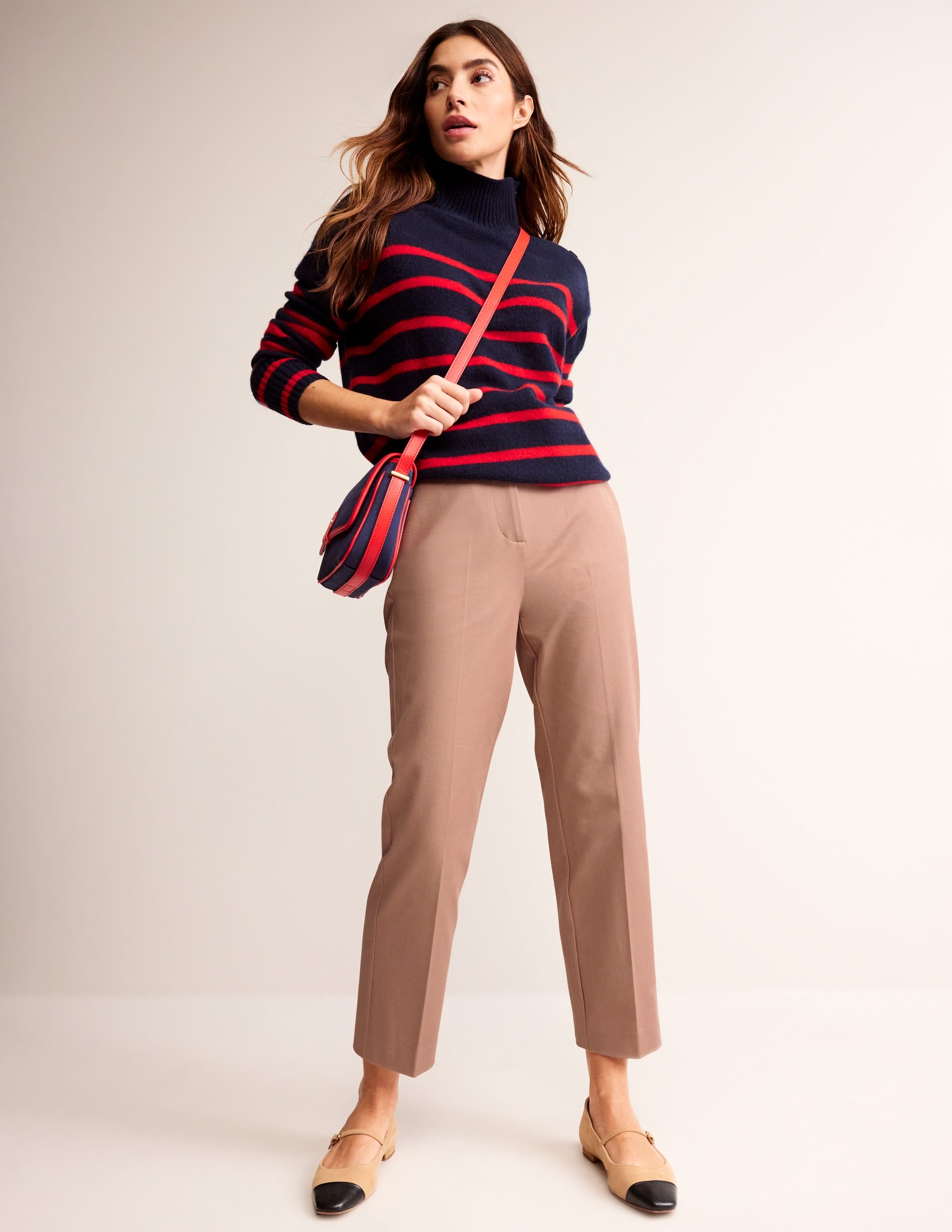  Kew Bi-Stretch Pants-Light Caramel、mySite、ashleygrahame