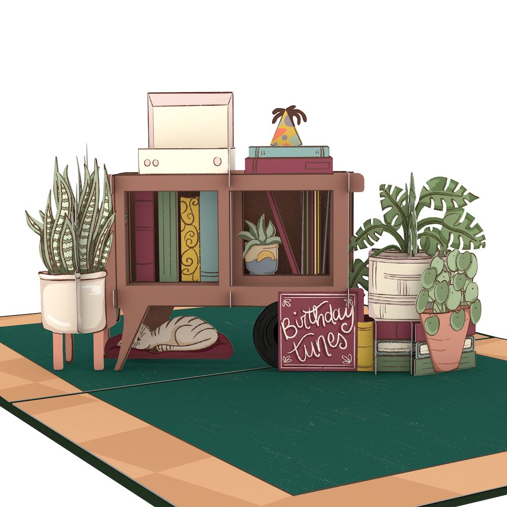 18th Birthday Houseplants Pop-Up Card and Sentiment Set、mySite、solidvoid