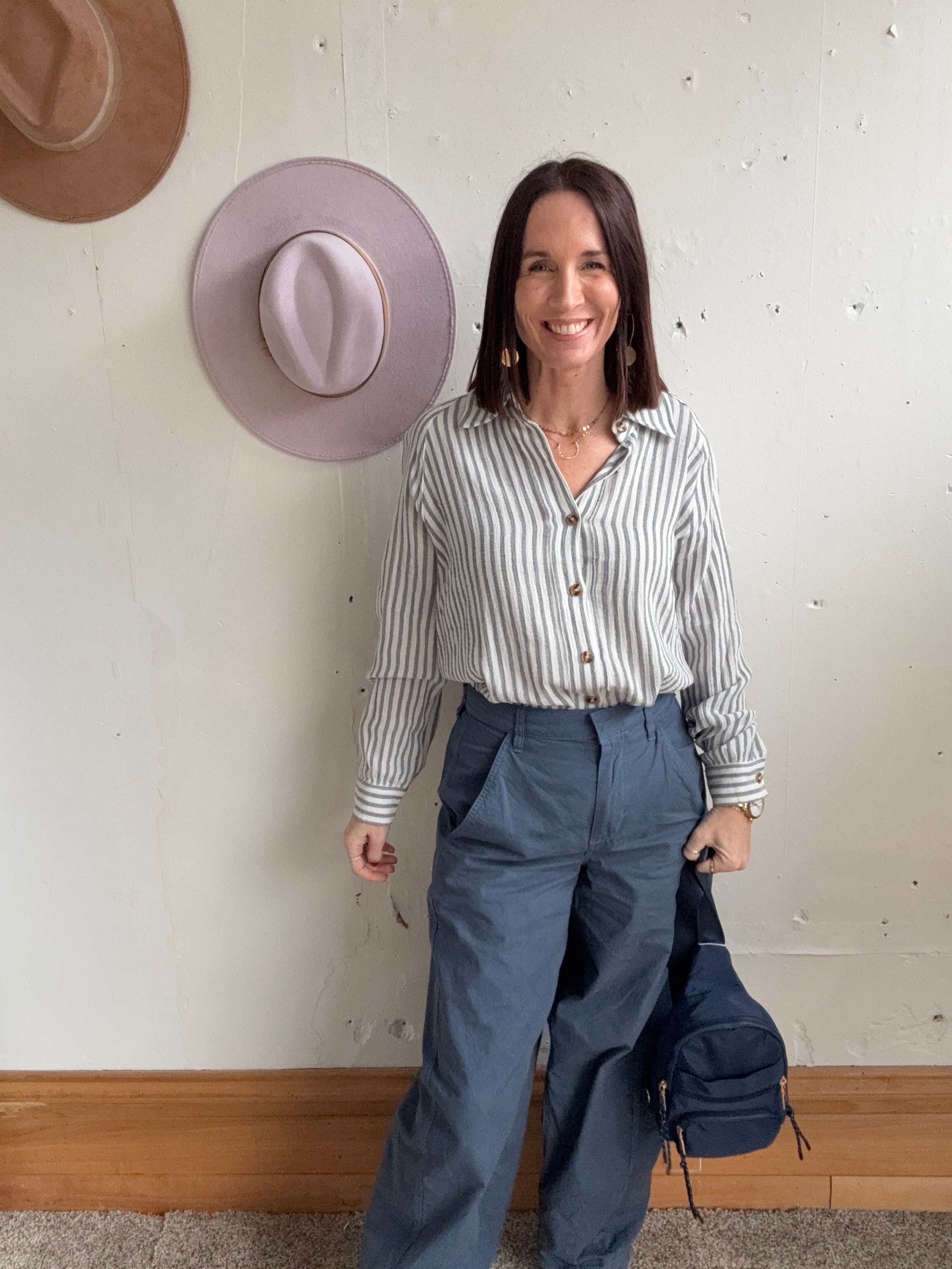 Stella’s Button Down Top、mySite、garagedoors4me