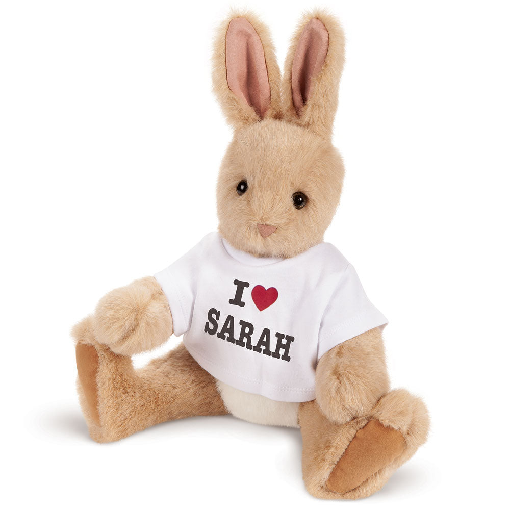 16 In. I Heart You Classic Bunny Rabbit、mySite、g9winljtr