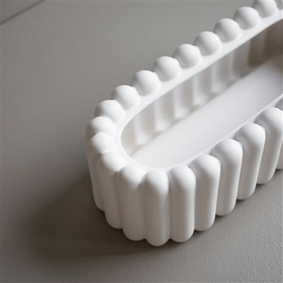  White Mist Oval Planter、mySite、elrpsem3k