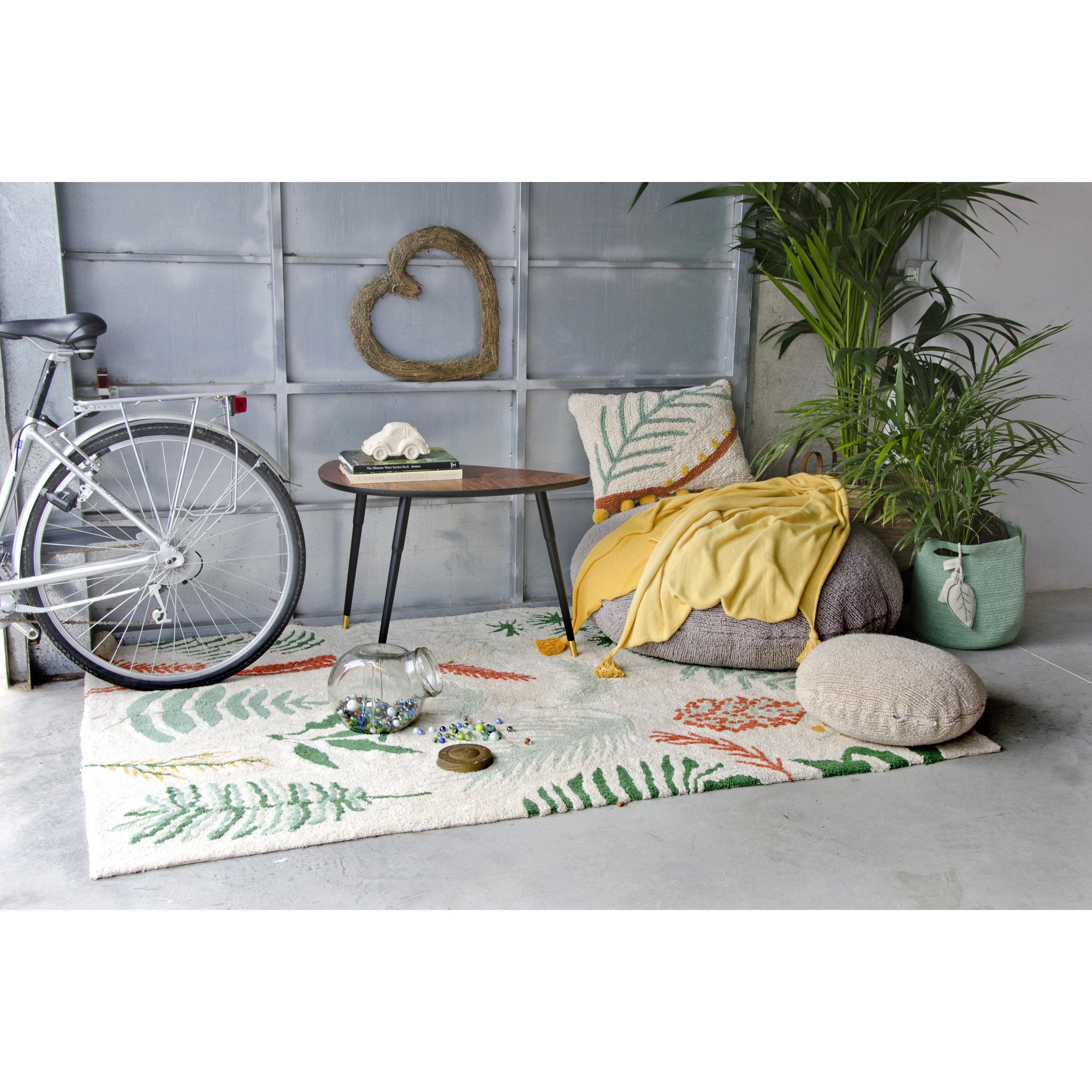 Botanic Plants Machine Washable Area Rug、mySite、gigharbornorthrealestate