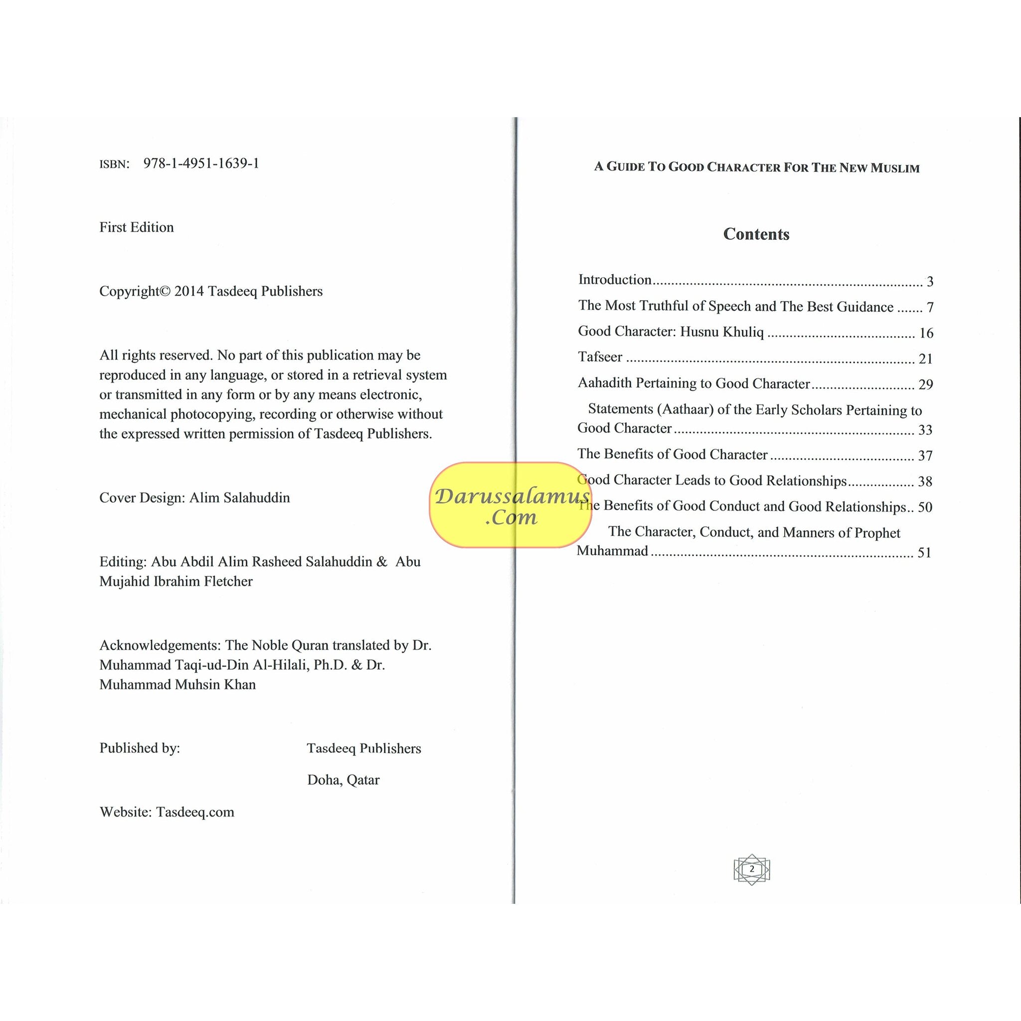 A Guide to Good Character for the New Muslim By Dr Muhammad Mohsin & Taqi ud din Hilali、mySite、topwebapps