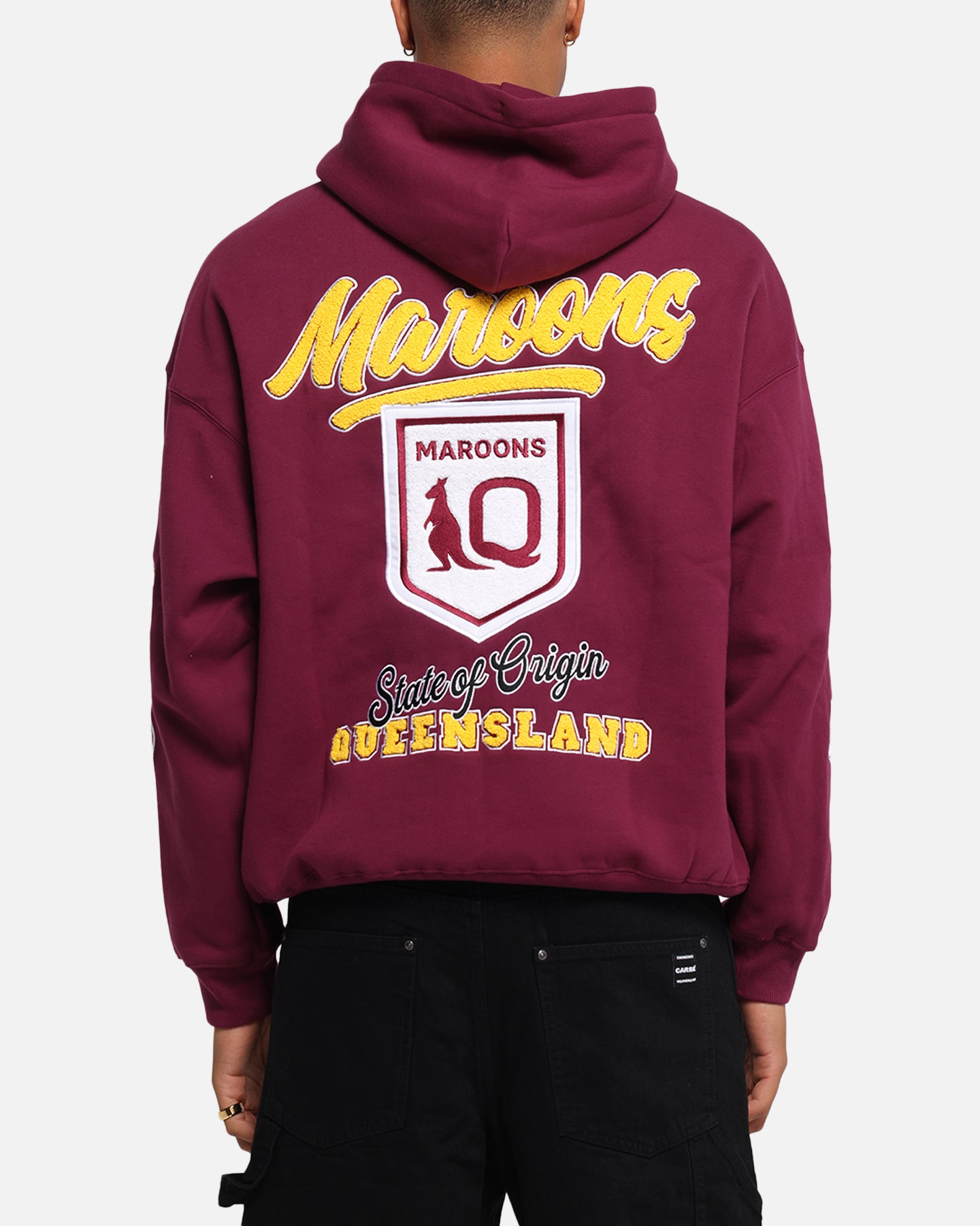 Queensland Rugby League Queensland Maroons State Of Origin Hoodie Maroon、mySite、zt4zffjzw