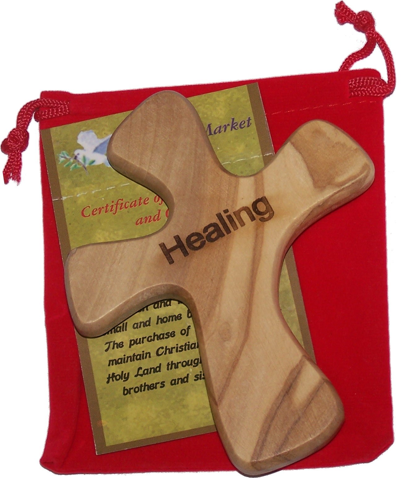  Hand Cross That Will sit in Your Hand Comfortably - Healing Model (4.5 x 3.75 Inches)、mySite、elrpsem3k