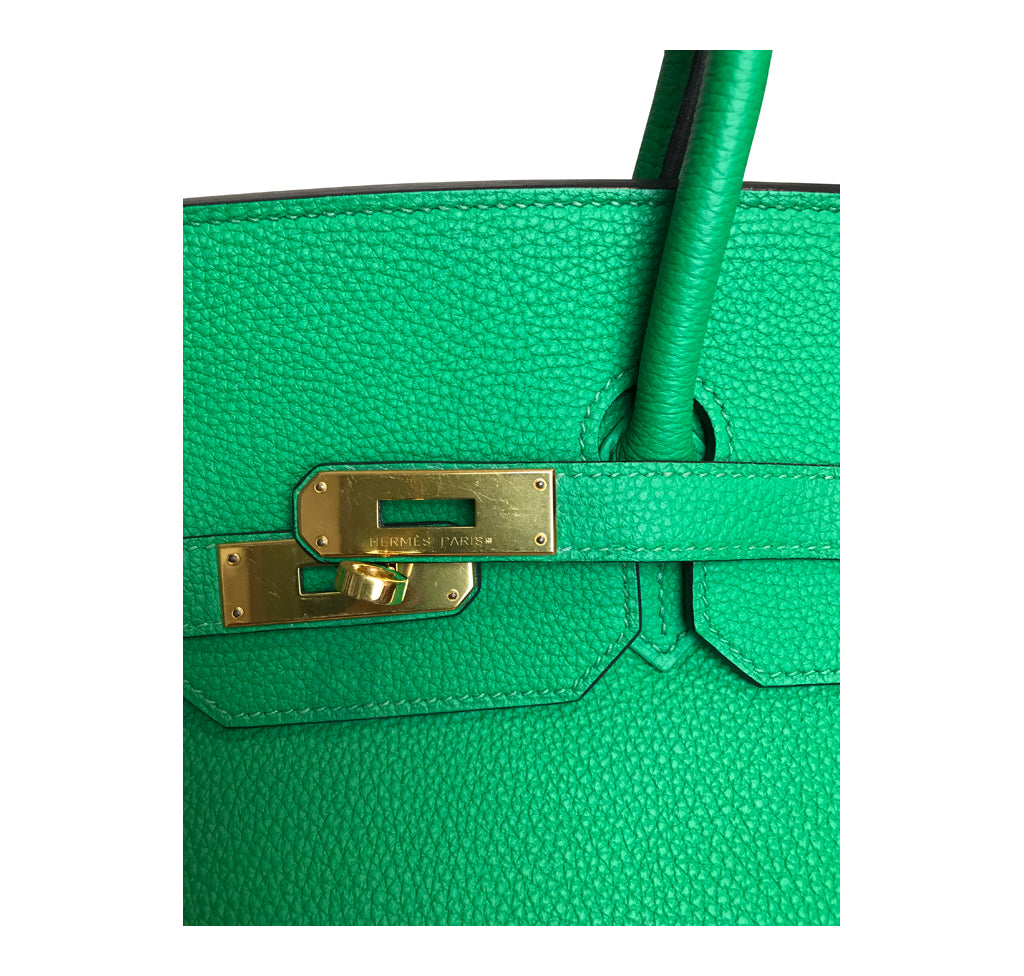 Hermes Birkin 35 Bamboo Green Togo GHW Bag、mySite、garminoutage.com