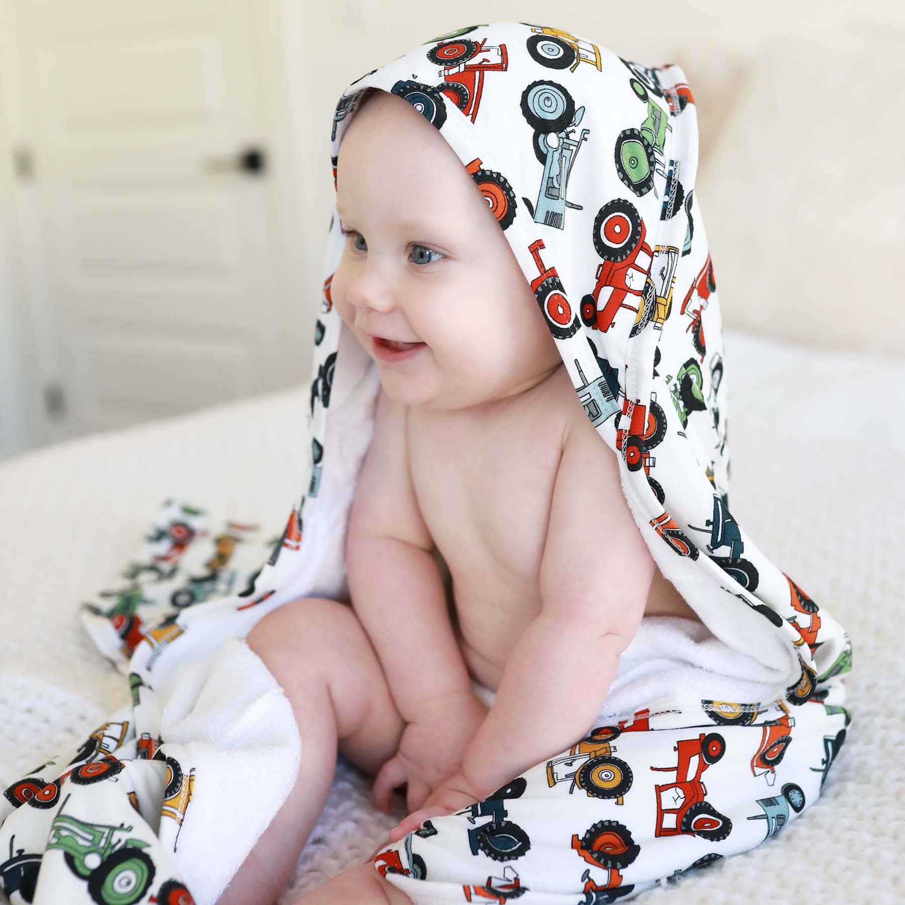  Bamboo Hooded Towel | Tiny Tractors、mySite、layawaytickets