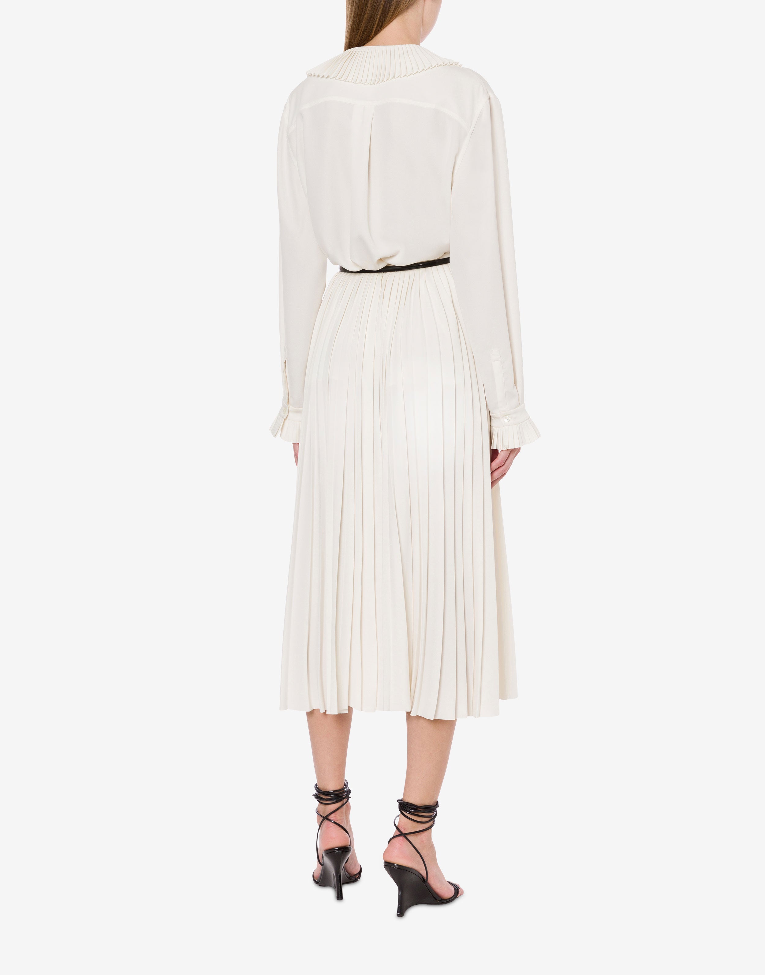 Camicia oversize in crêpe fluido、mySite、aoinhome