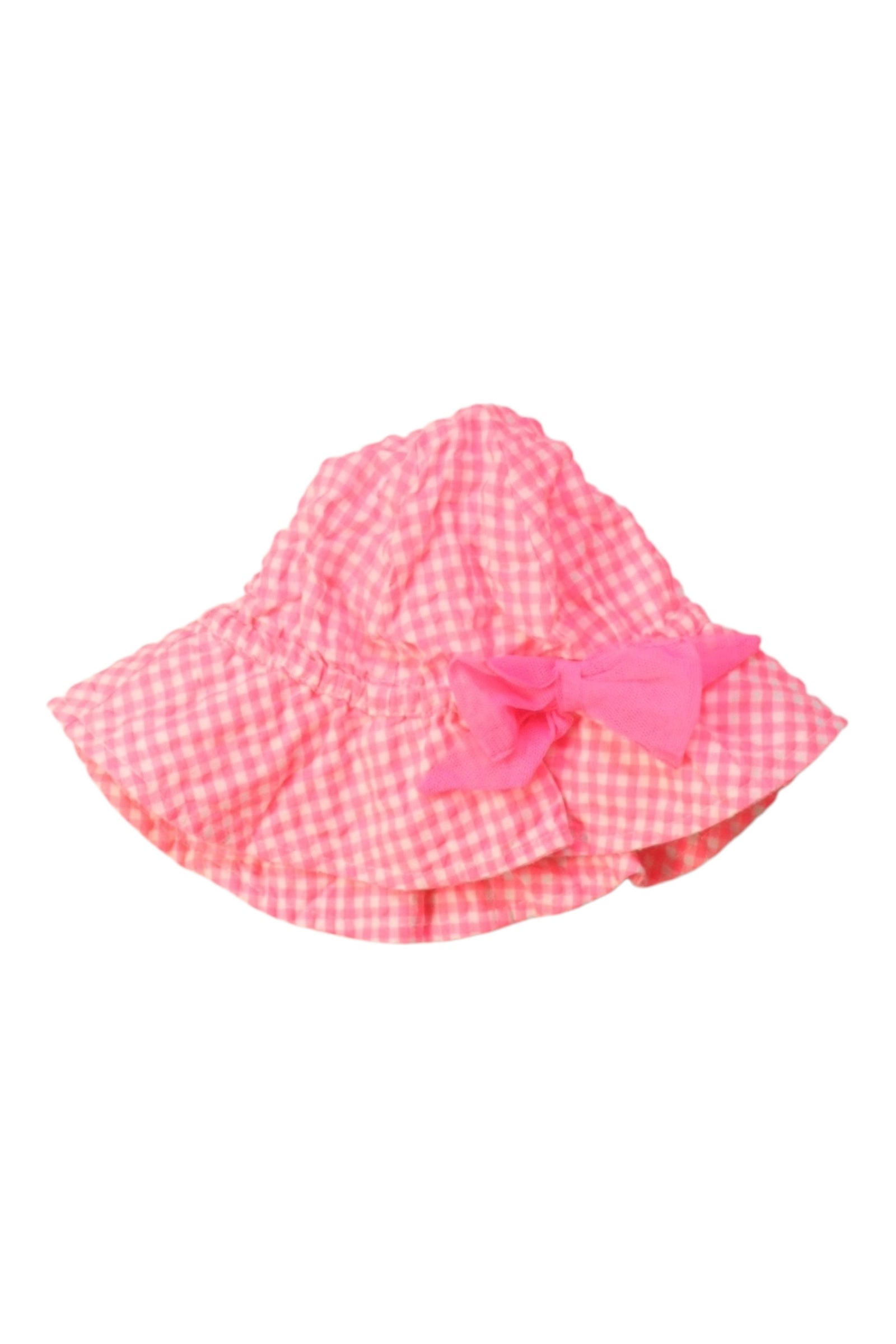 Billieblush Checkered Sun Hat O/S、mySite、g9winljtr
