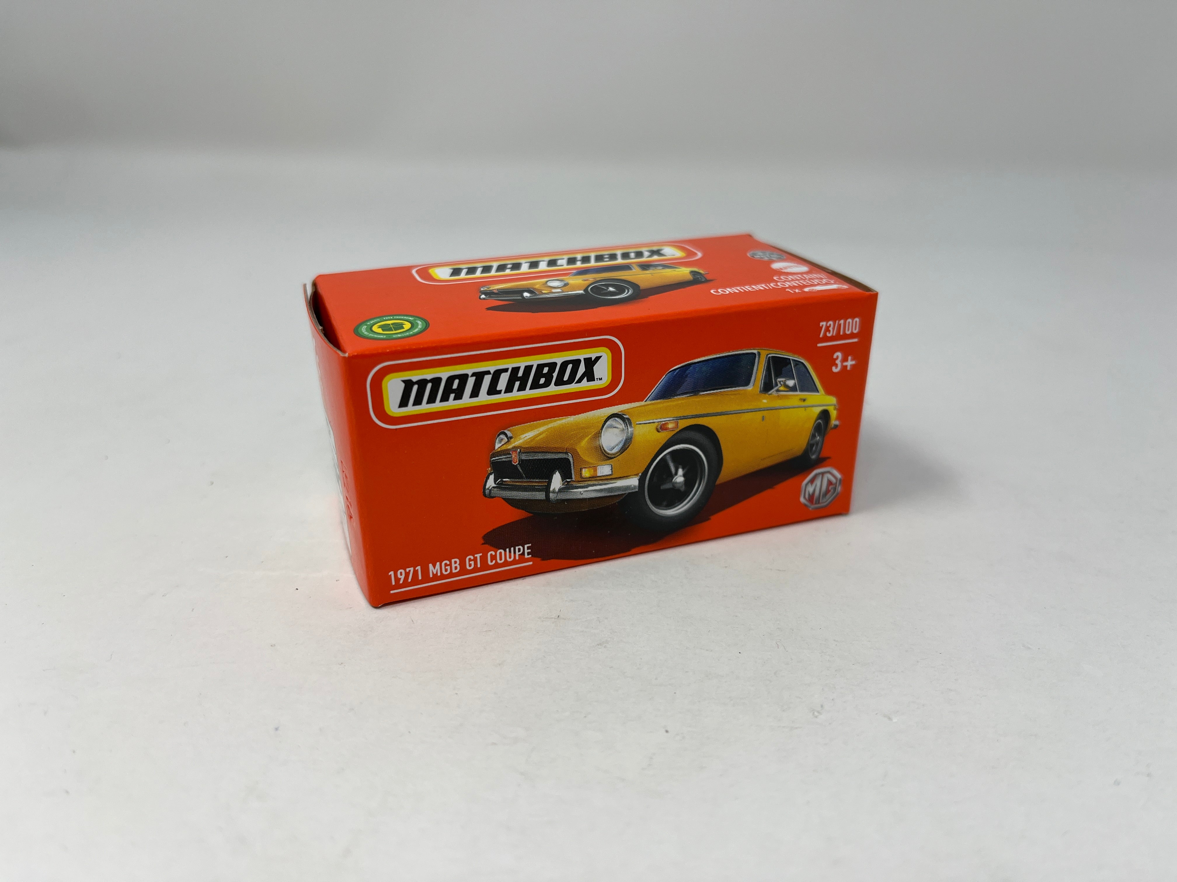 1971 MGB GT Coupe * Matchbox POWER GRABS、mySite、hgirdovlk