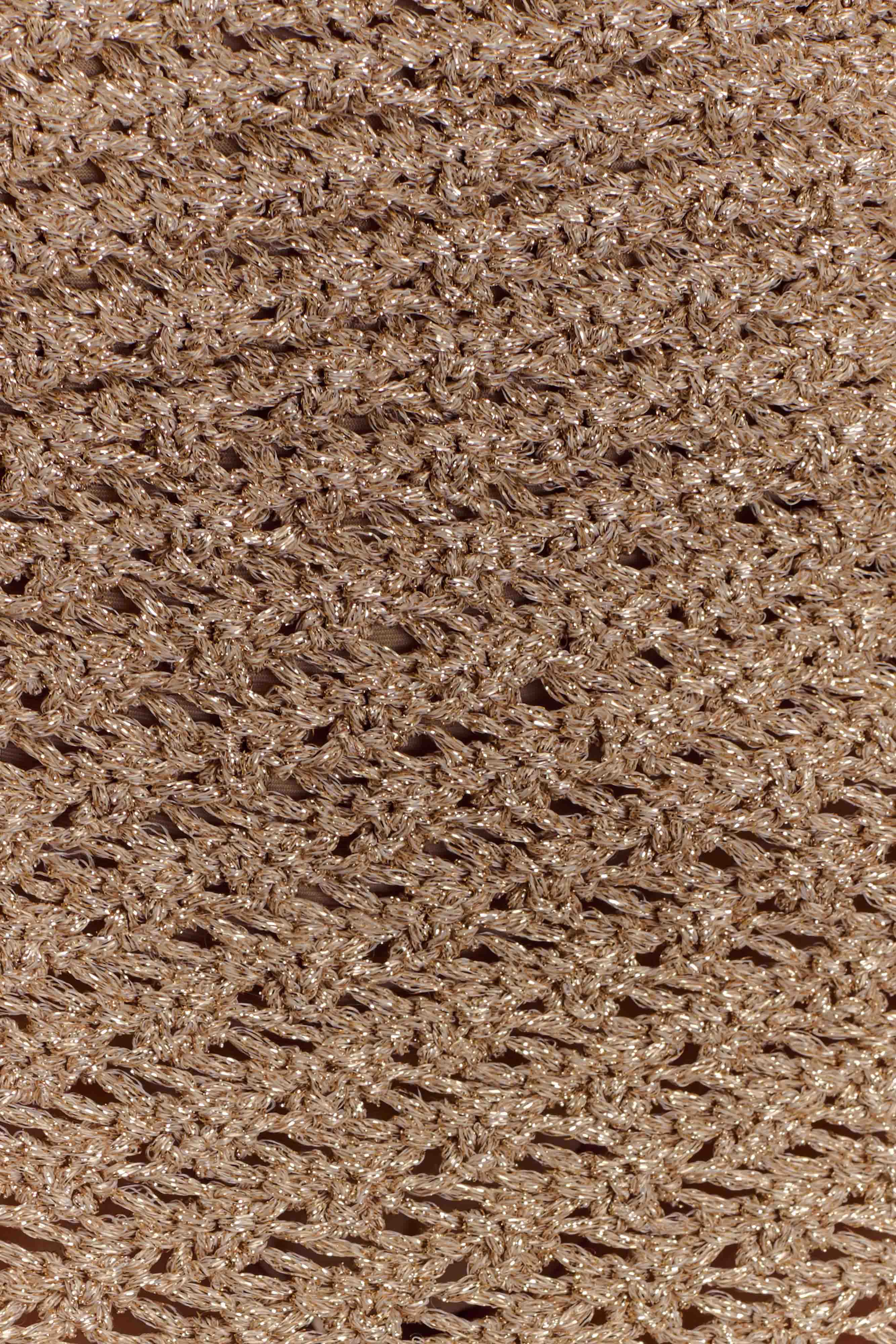 Waverley Metallic Knit Mini Skirt - Gold、mySite、solidvoid