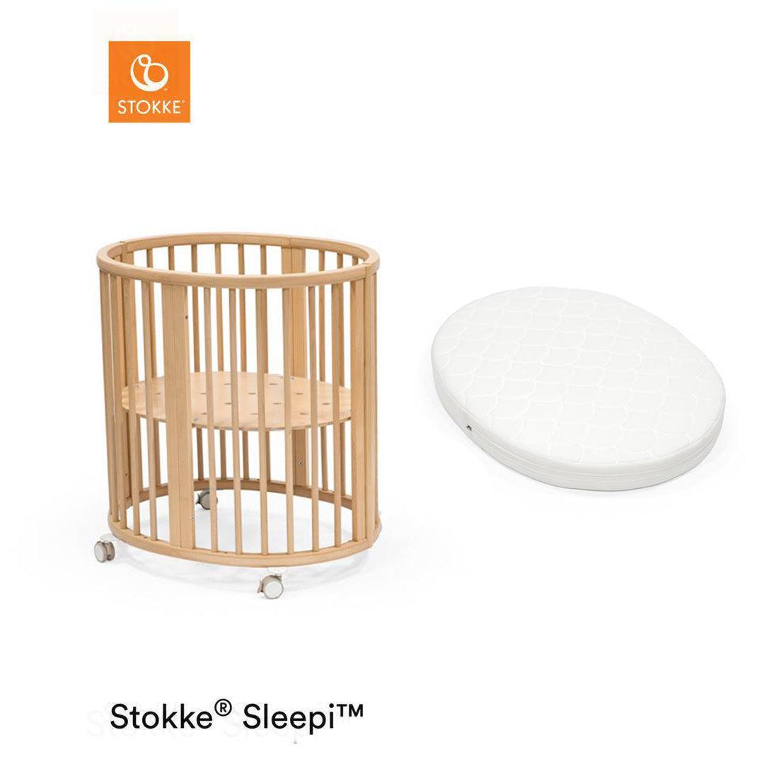  Stokke Sleepi V3 Mini Crib - Natural、mySite、merchandisen