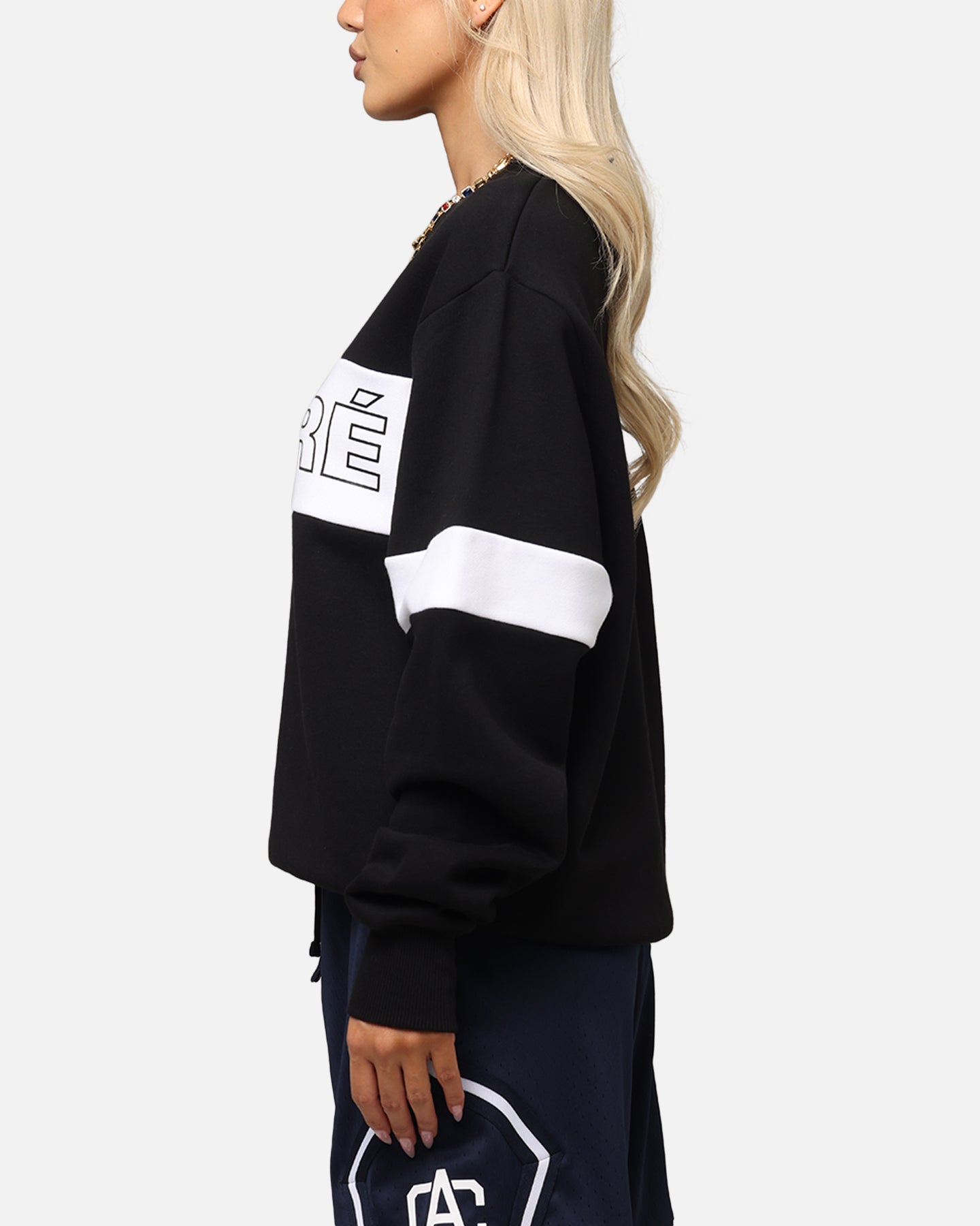 Carre Bars Crewneck Black/White、mySite、zt4zffjzw