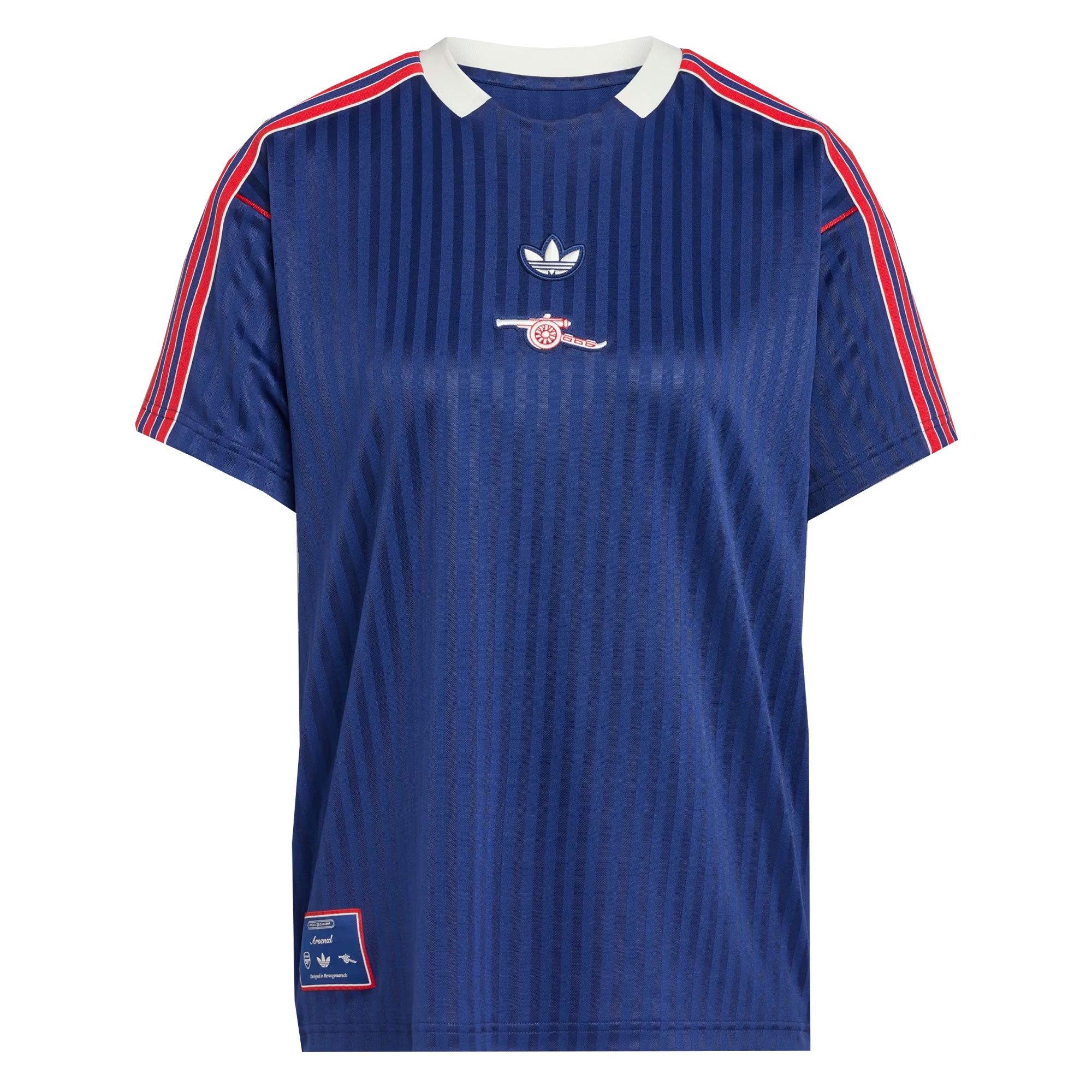 adidas Men's Arsenal 2025/26 Icon Jersey Navy/Red/White、mySite、bottomscart