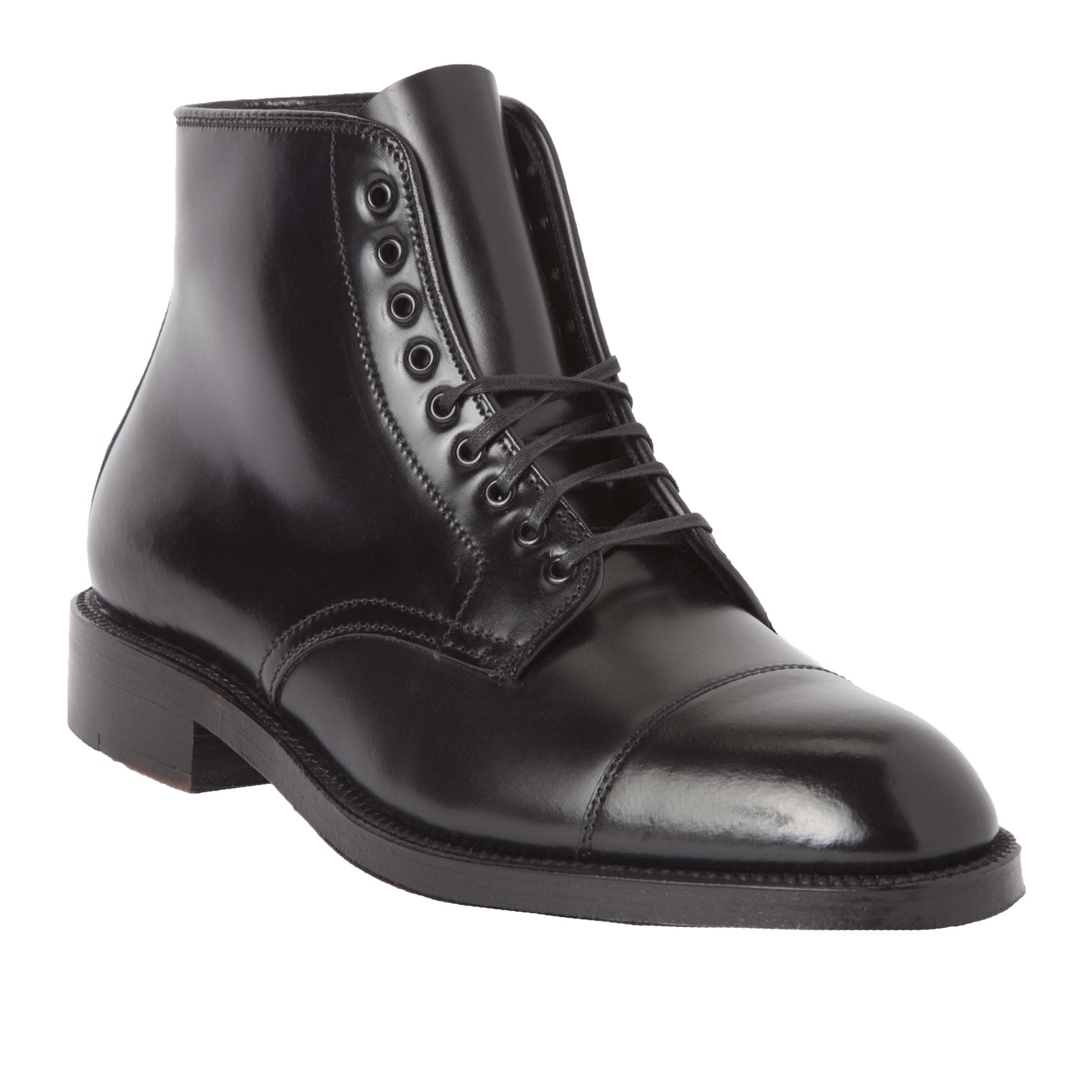  4065 - Cap Toe Boot in Black Shell Cordovan、mySite、preschool7hills