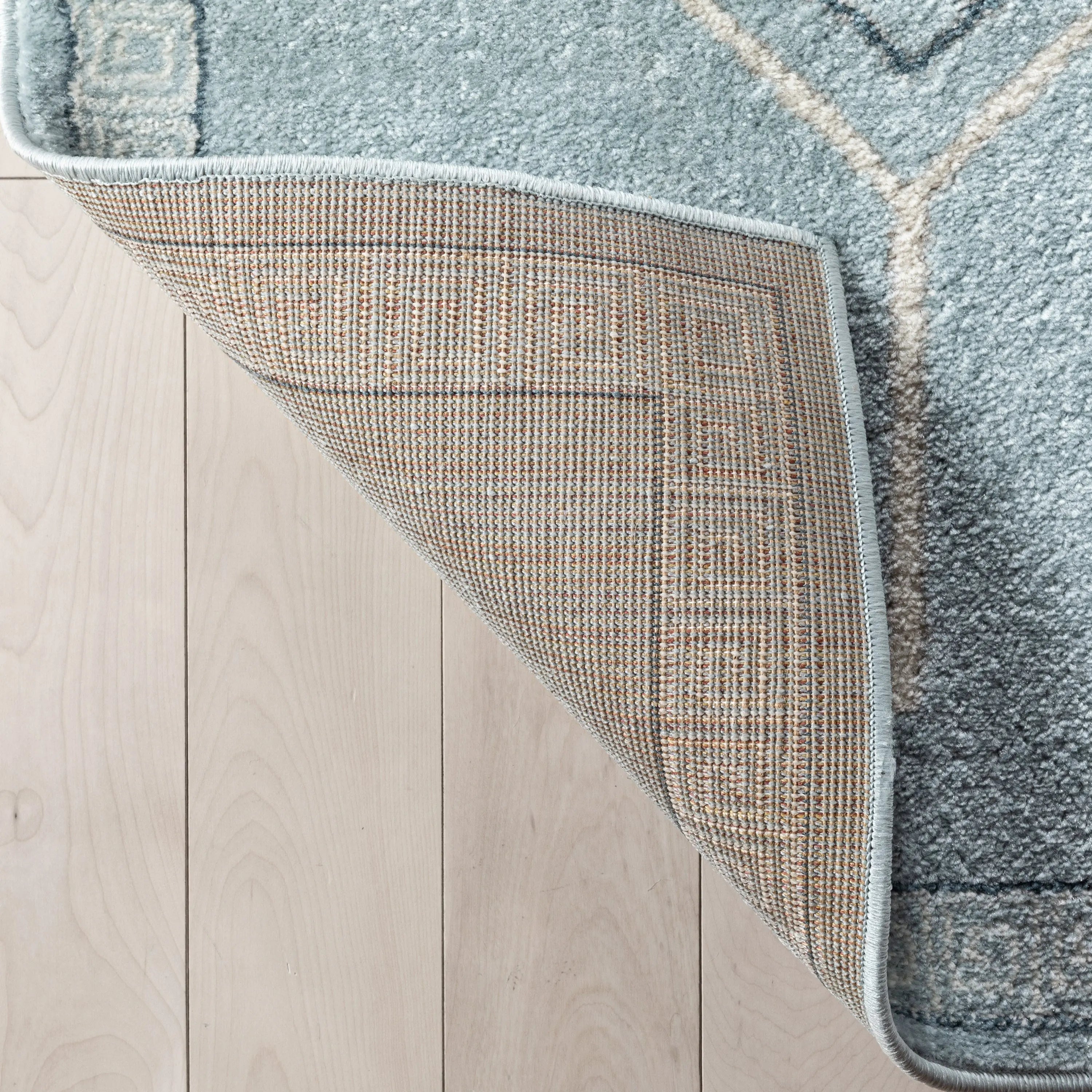 Azra Tribal Medallion Light Blue Rug、mySite、gigharbornorthrealestate