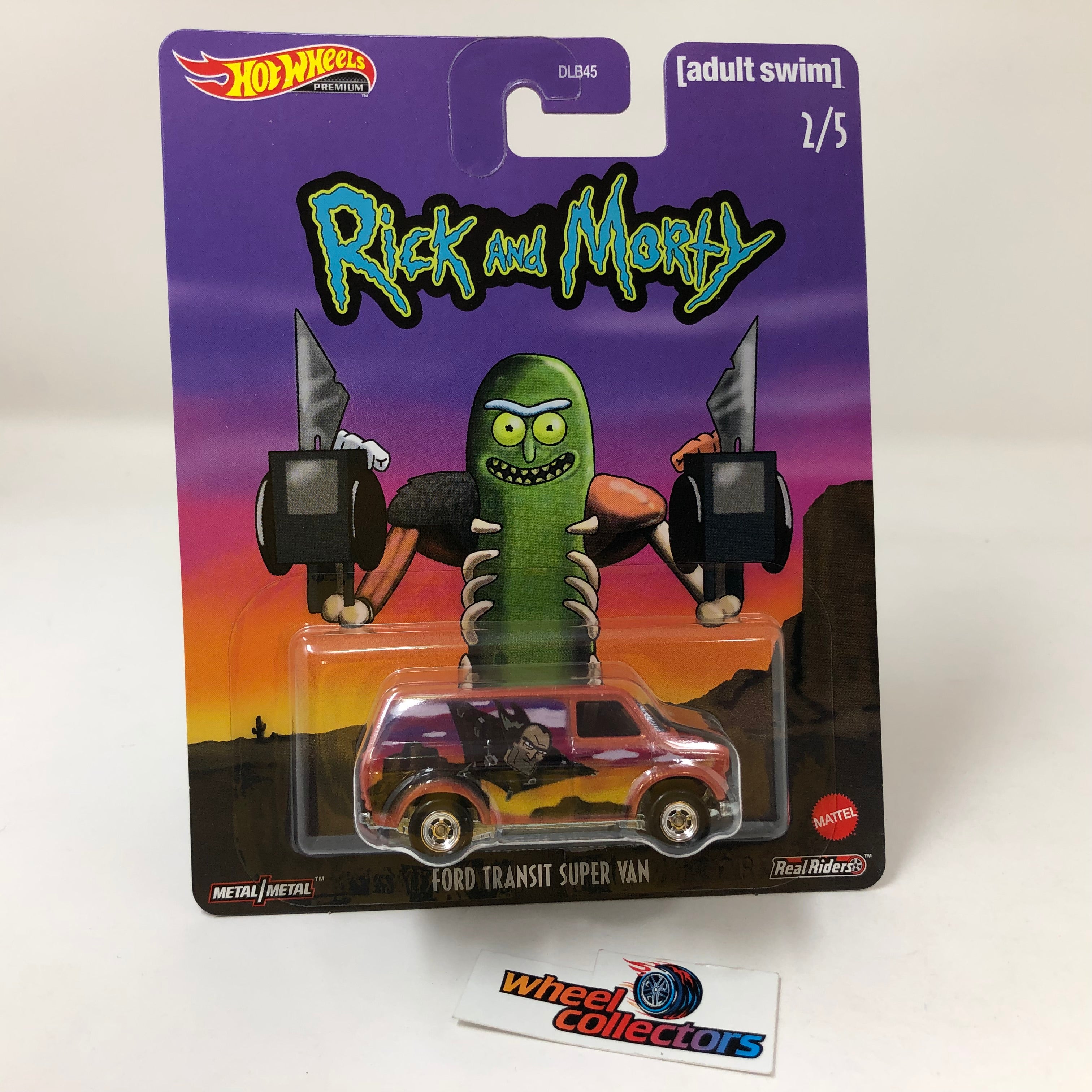 Ford Transit Super Van * Hot Wheels Pop CultureRick and Morty、mySite、hgirdovlk
