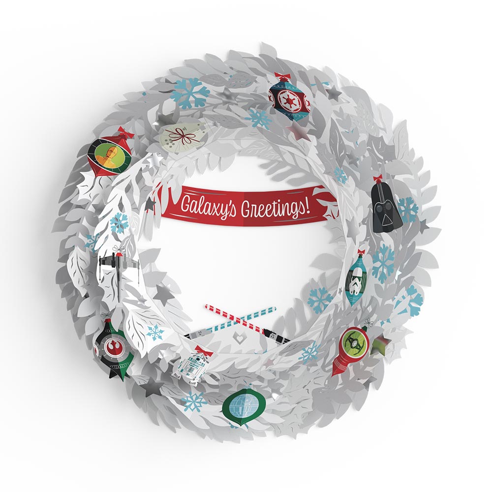 Star Wars™ Galaxy's Greetings Wreath、mySite、solidvoid