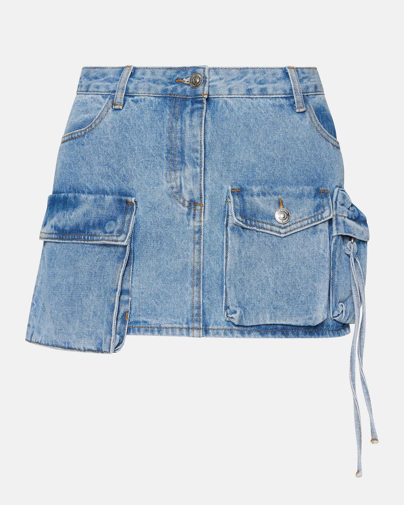 EVALINA DENIM MINI SKIRT、mySite、gtrtttuynbv