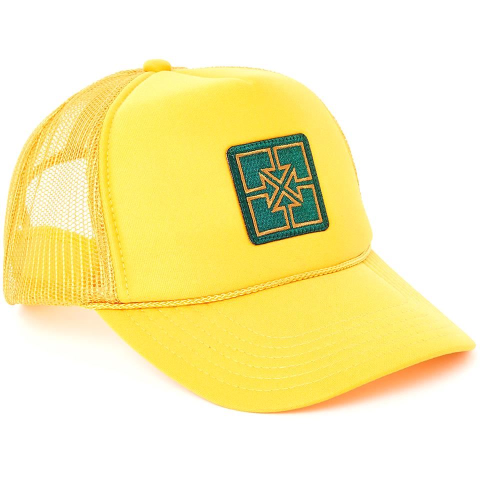  Fit Key Patch Trucker Hat - Gold、mySite、merchandisen