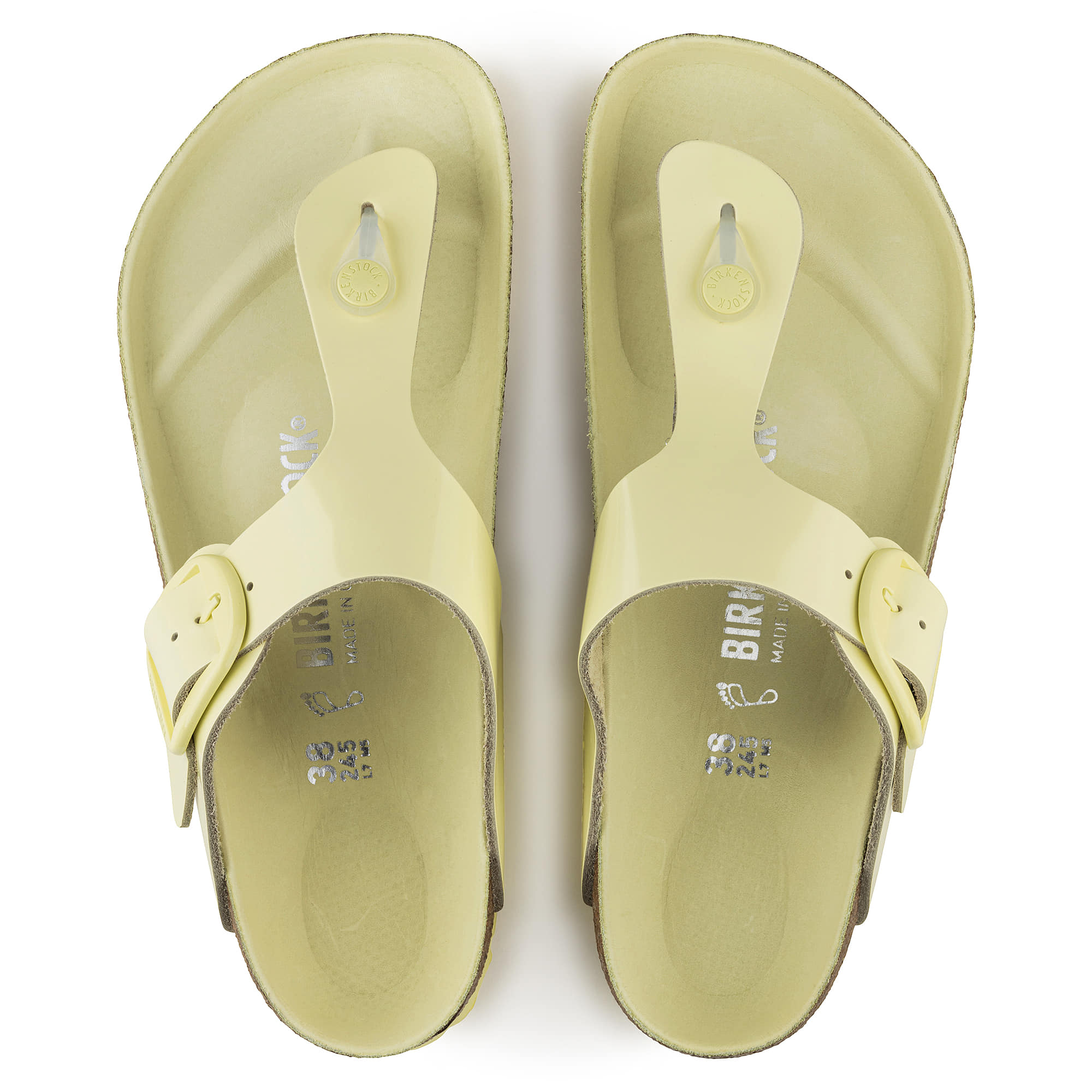 Gizeh Big Buckle Natural Leather Patent、mySite、gtrtttuynbv