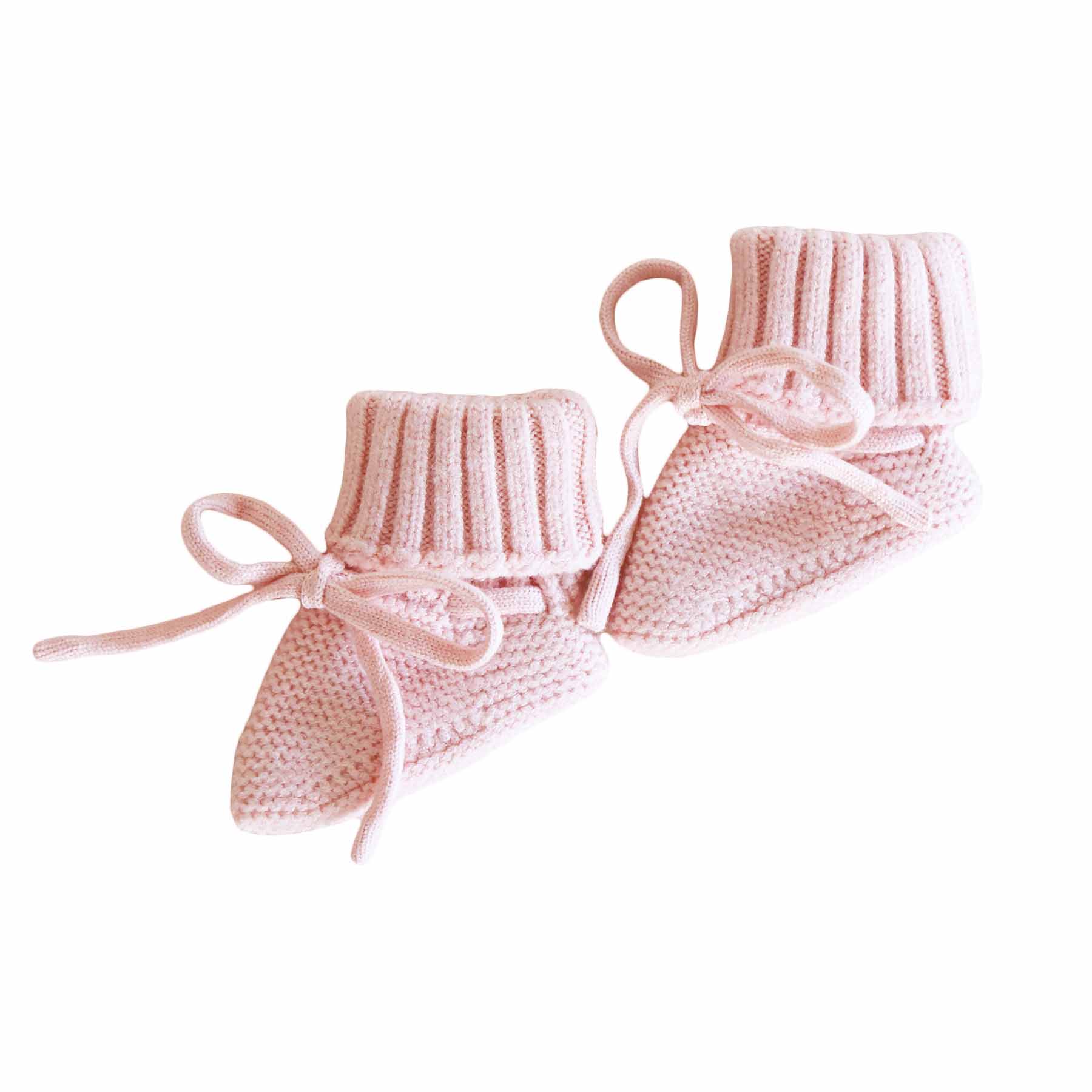  Knit Newborn Bow Booties | Baby Pink、mySite、layawaytickets