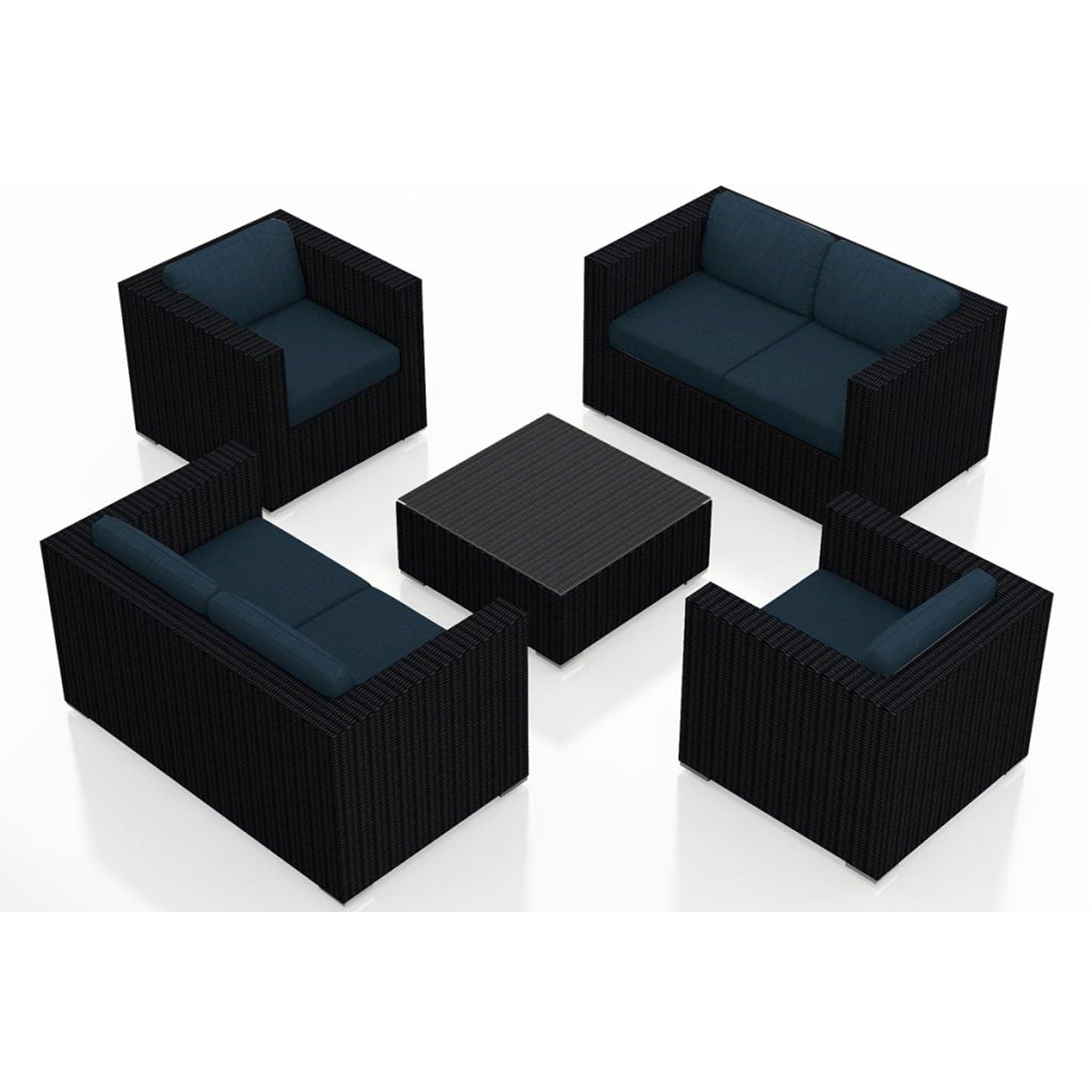 Urbana 5 Piece Double Loveseat Set、mySite、neckold