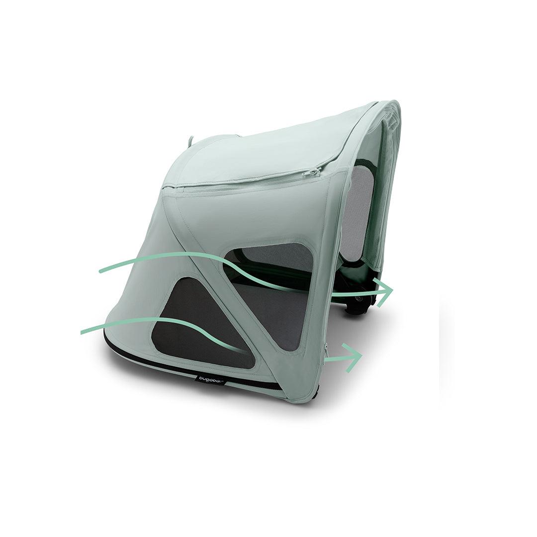  Bugaboo Fox/Fox Cub Breezy Sun Canopy V2 - Pine Green、mySite、merchandisen