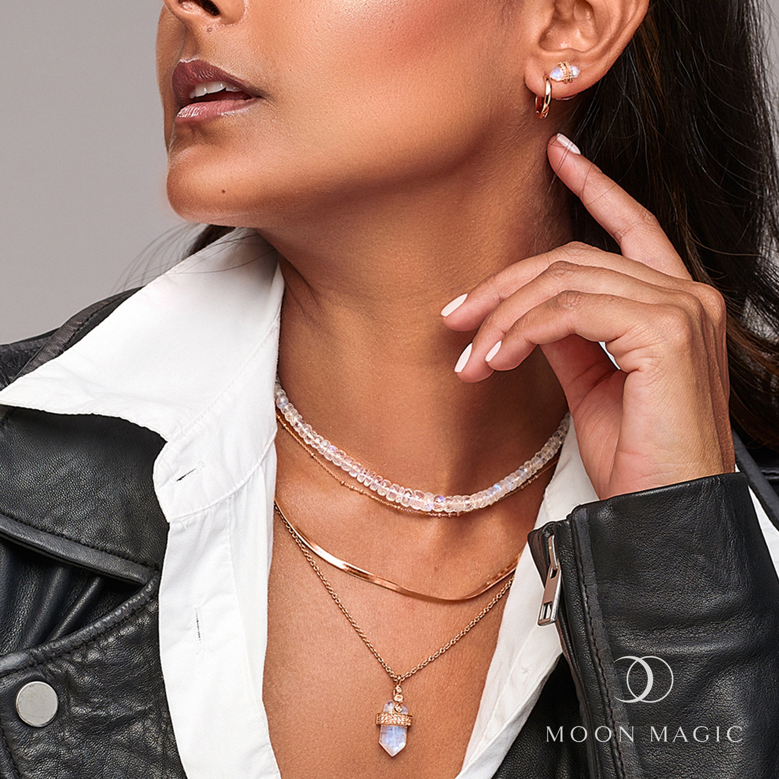 Moonstone Earrings - Euphoria Studs、mySite、hinf8tx79