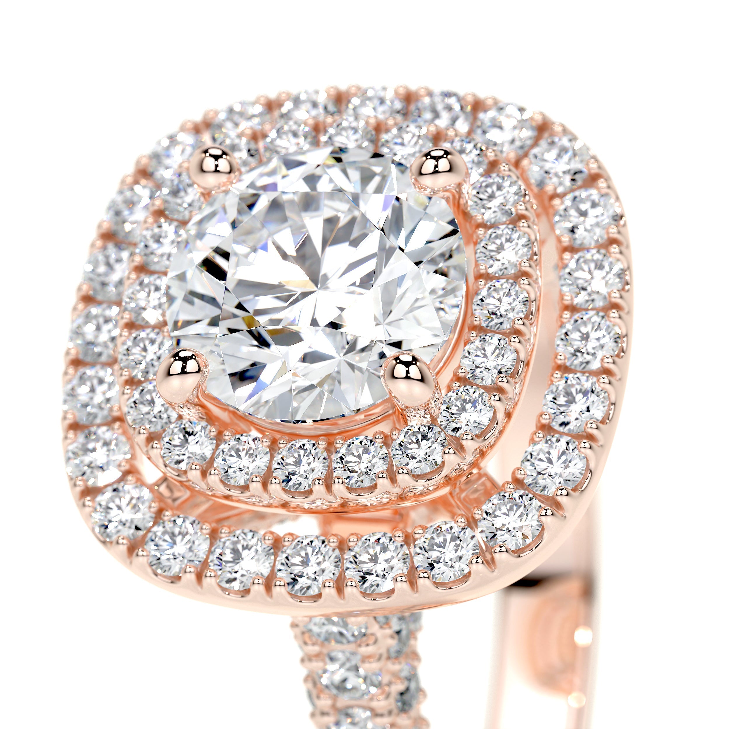 Carmen Lab Grown Diamond Ring -14K Rose Gold、mySite、hinf8tx79
