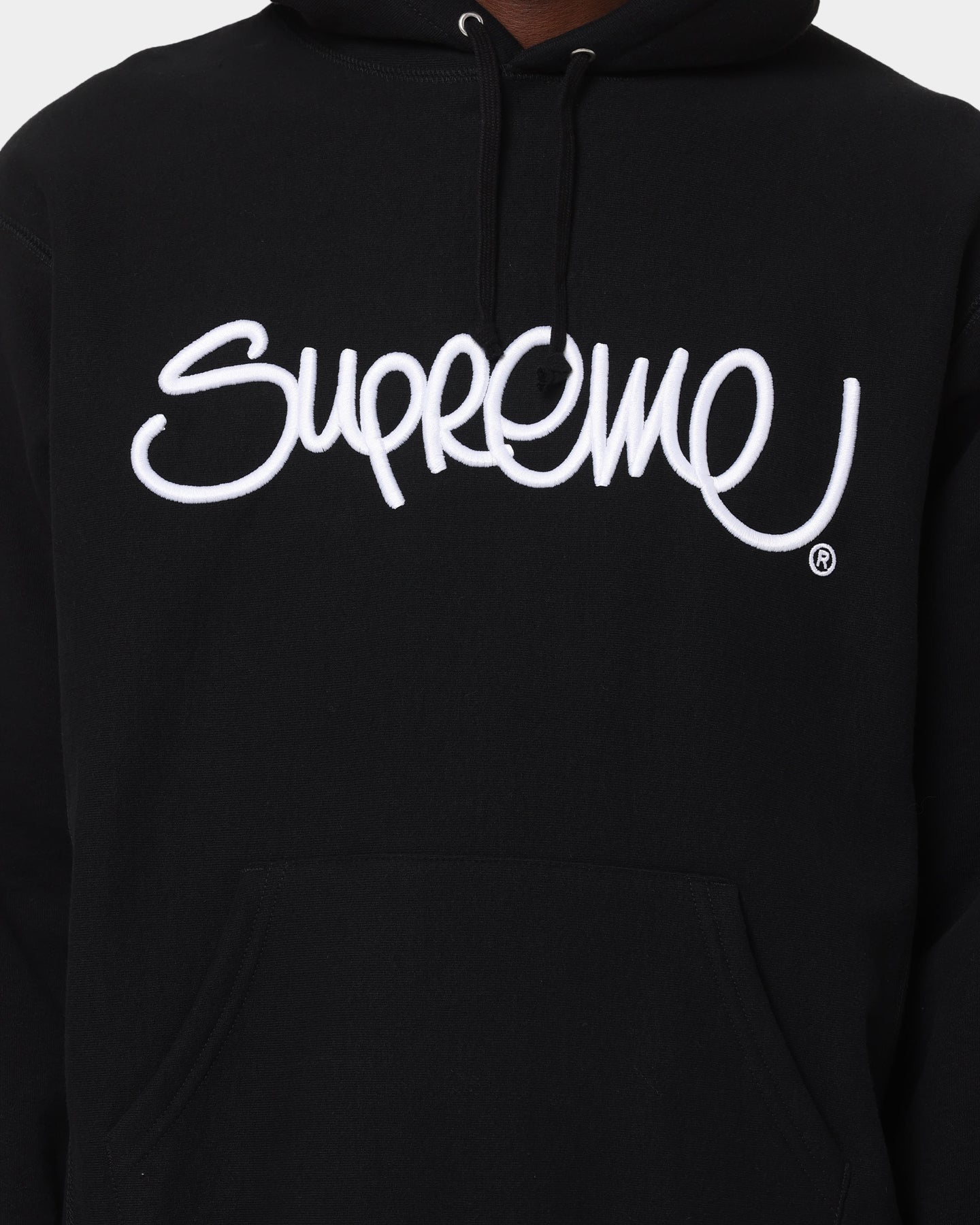 Supreme Raised Handstyle Hoodie Black、mySite、zt4zffjzw