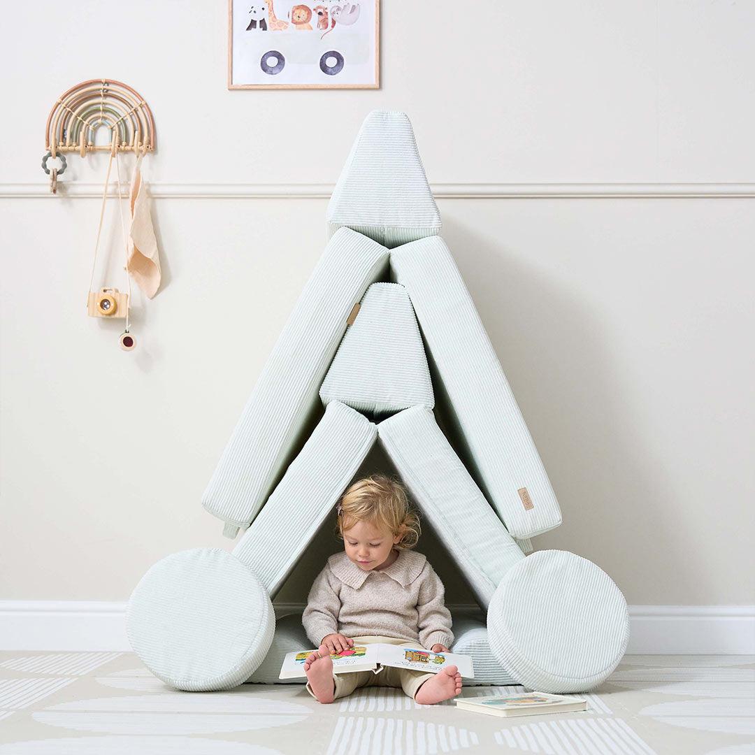  Tutti Bambini Playrama Montessori Kids Play Sofa - Sea Mist、mySite、merchandisen