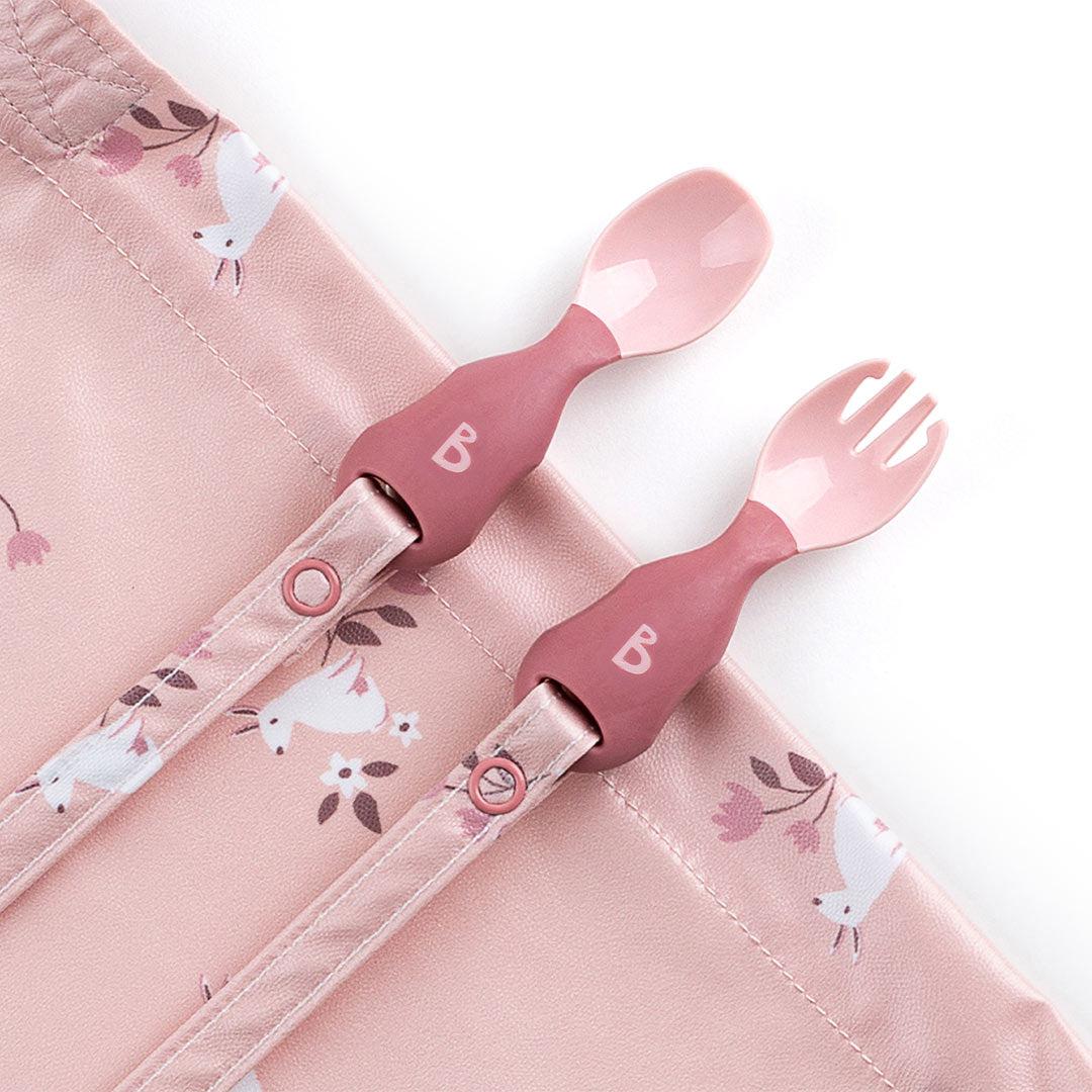  Bibado Handi No Drop Baby Cutlery - Blush、mySite、merchandisen