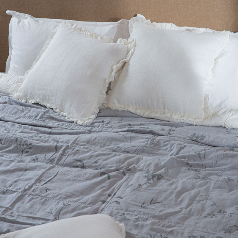 Cotton Twilight Bliss Dohar | Grey | Set of 2、mySite、camillekostekn