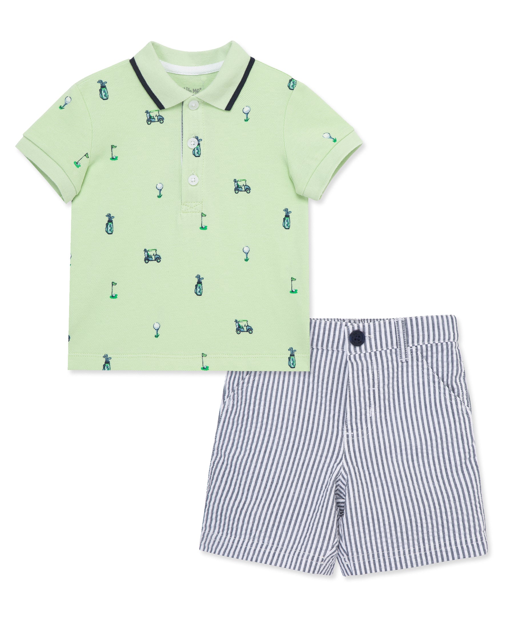  Golf Polo Short Set (12M-24M)、mySite、layawaytickets