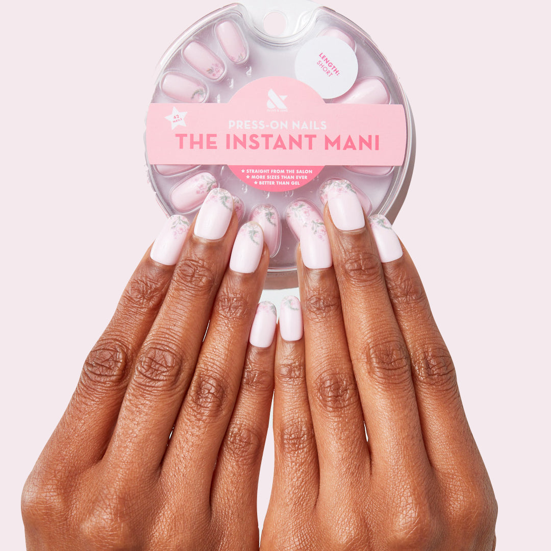 Faded Florals Press-On Part-of-Set、mySite、solidvoid