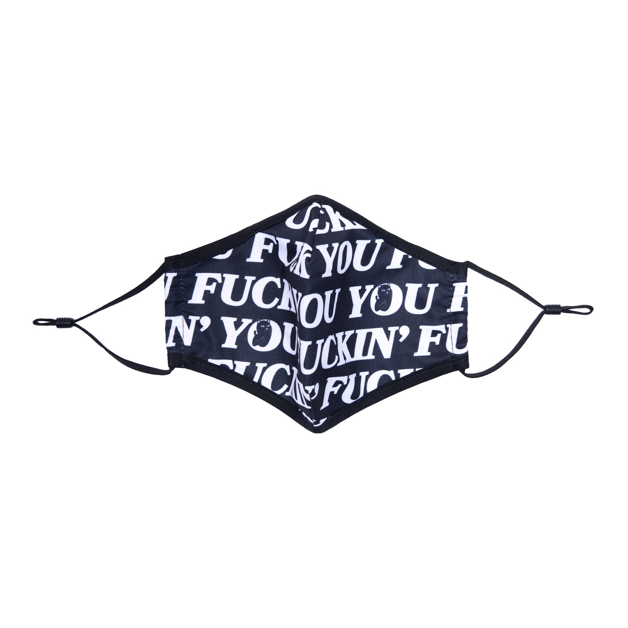  Fuck You Face Mask (Black)、mySite、merchandisen
