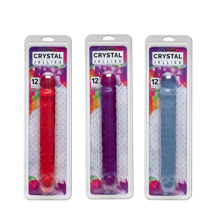 12 Inch Crystal Jellies Jr. Double Dildo、mySite、bottomscart