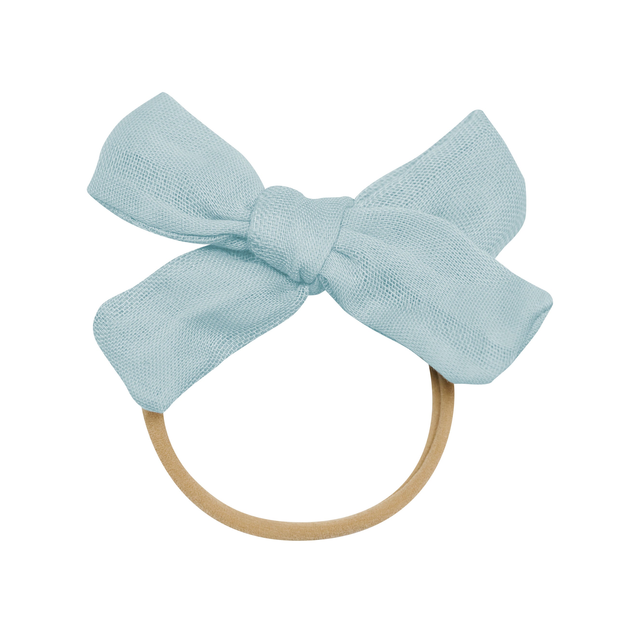  Bamboo Muslin Medium Bow in Mist、mySite、layawaytickets